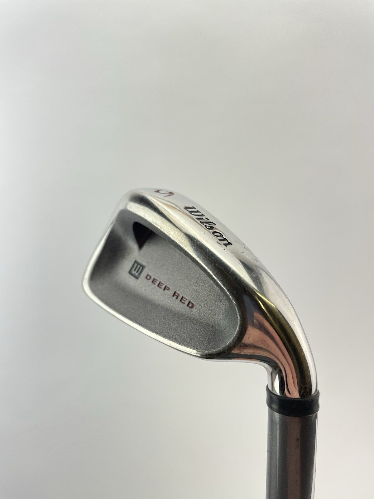 Wilson Deep Red 6 Iron Women’s Flex Graphite /Right Handed /New Grip /281381