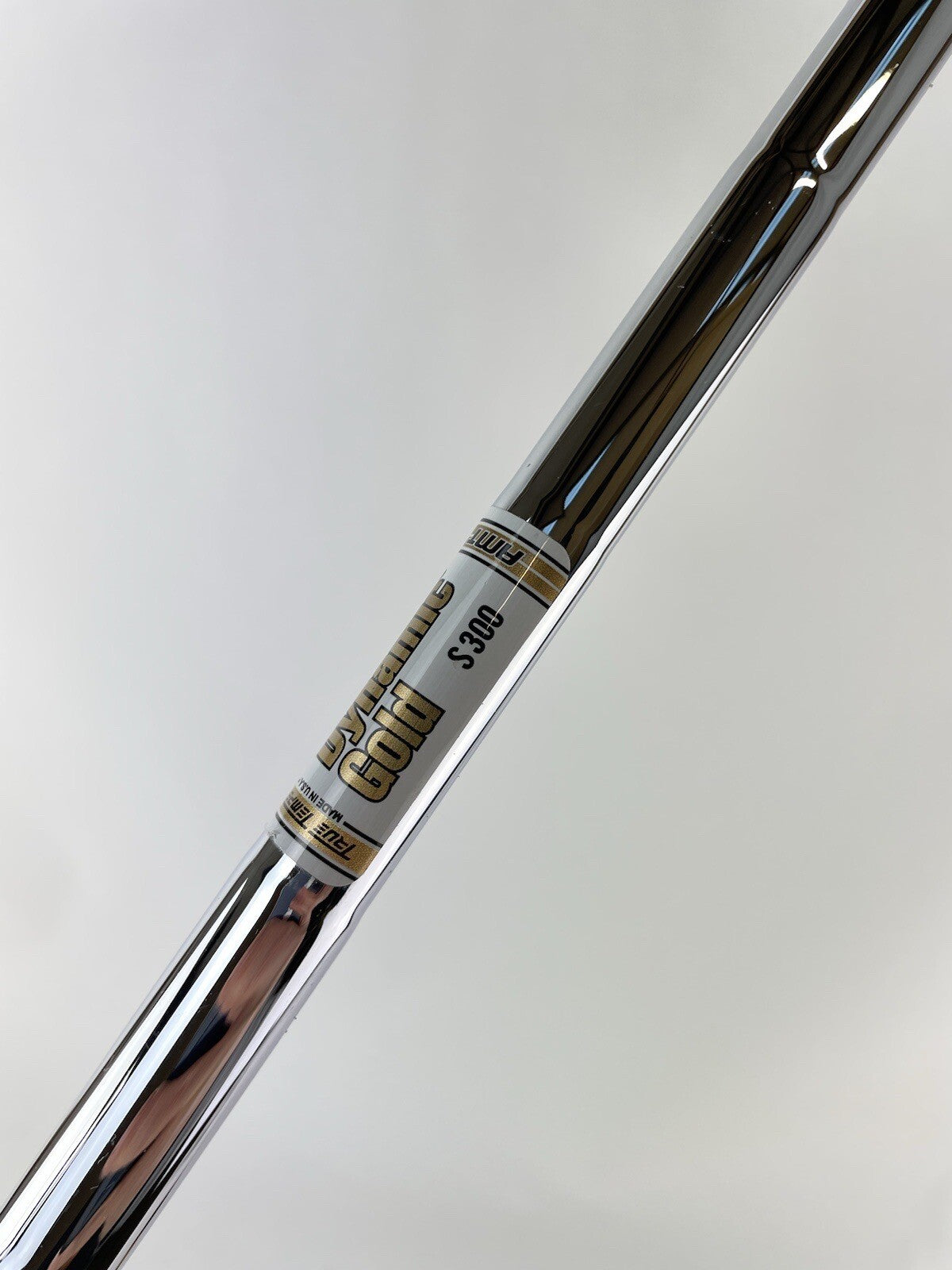 Dynamic Gold AMT Iron Shaft S300 Stiff Steel 36" /0.355 Tapered /144885