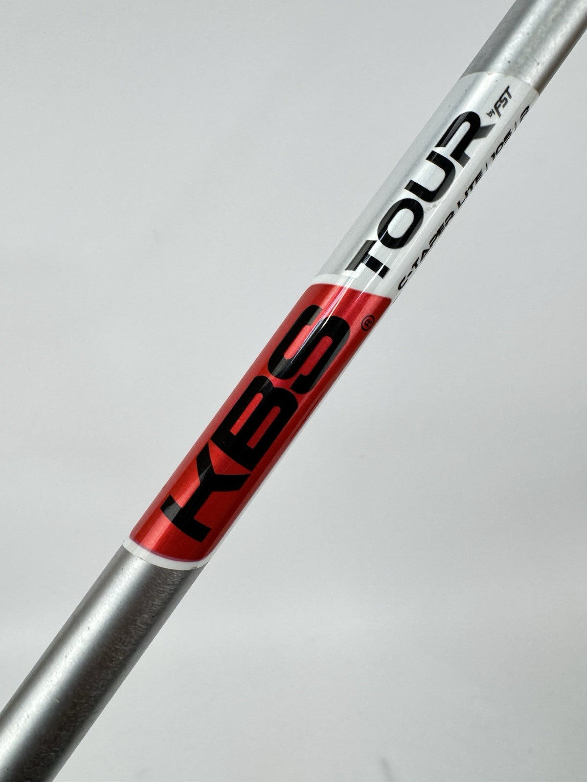 KBS Tour C-Taper lite Iron Shaft 105 Regular Flex Steel 36”/0.355 Tapered/362752