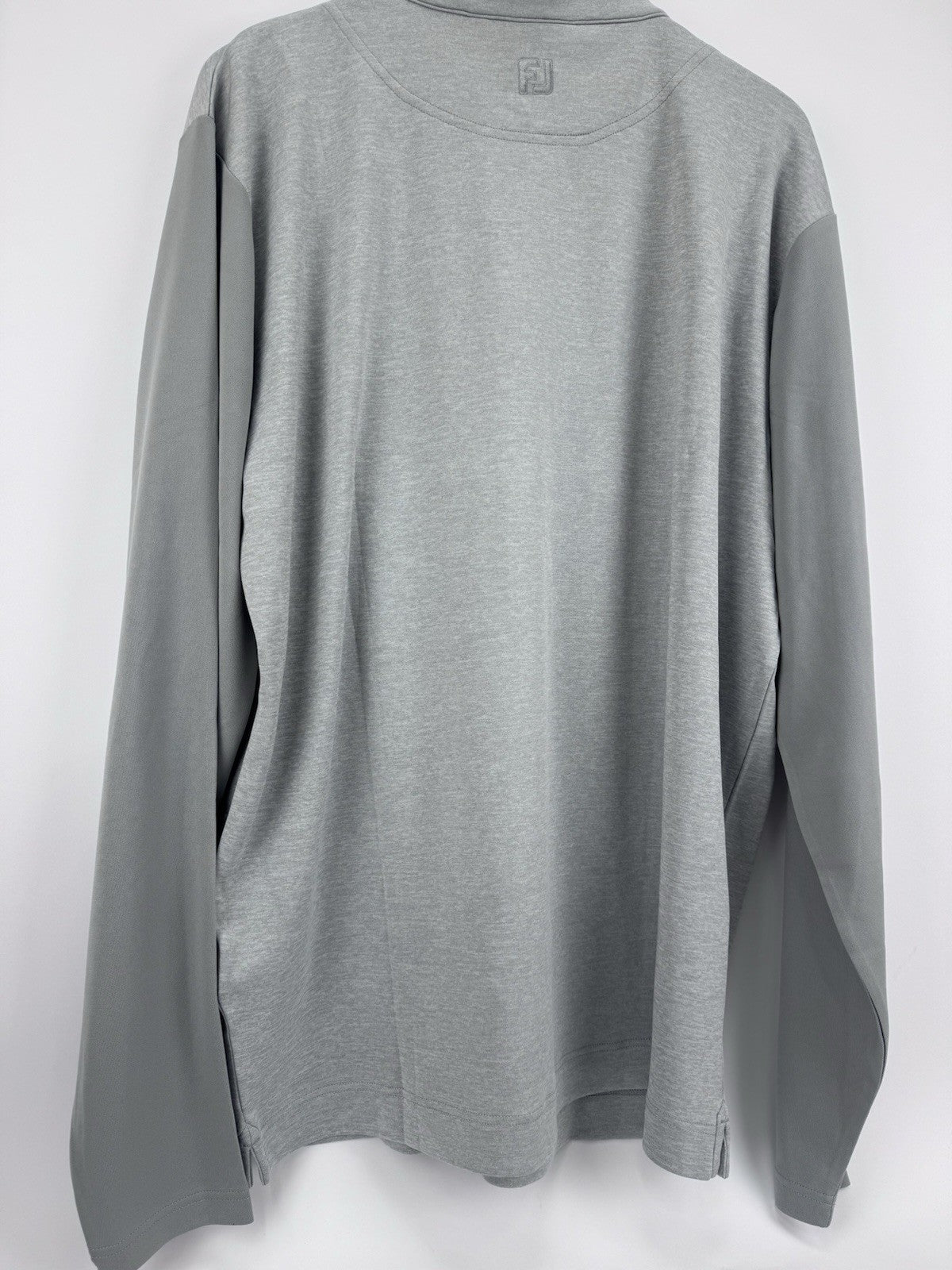 FootJoy Tonal Heather Chill-Out Pullover Mens Size 3XL Grey Long Sleeve/3171410
