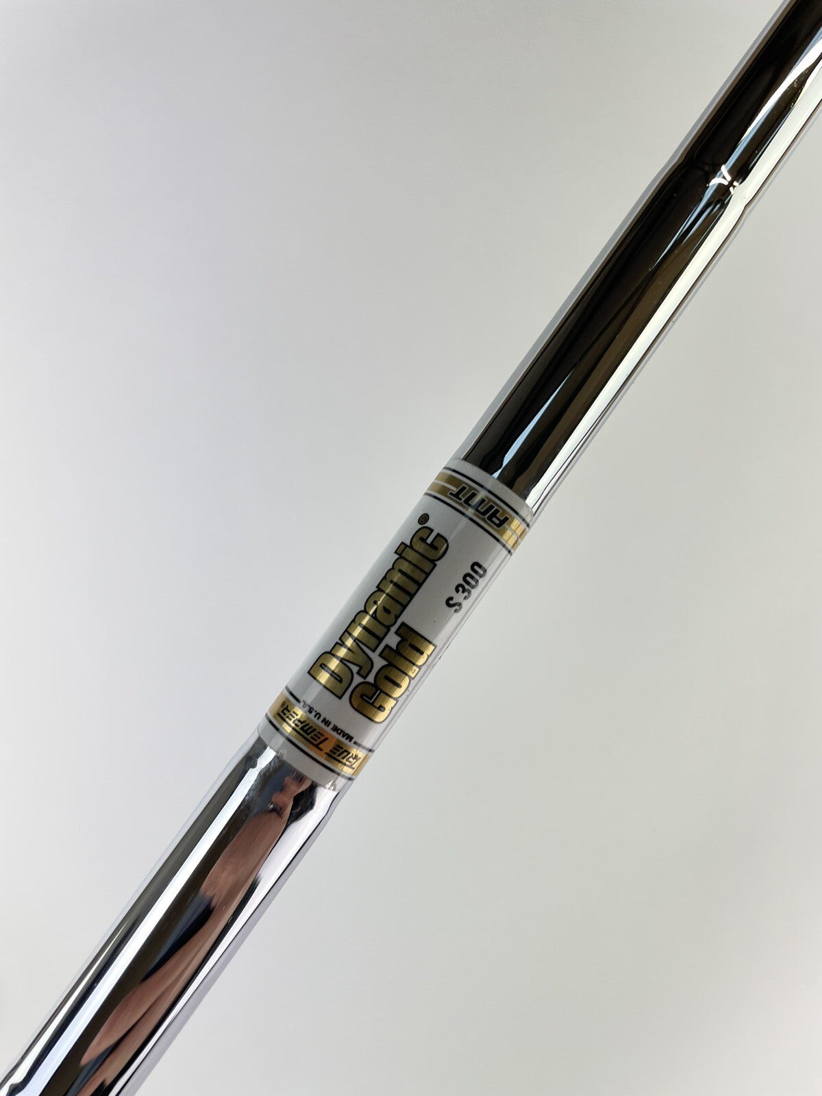 Dynamic Gold AMT Iron Shaft S300 Stiff Flex Steel 35.5" /0.355 Tapered /139802