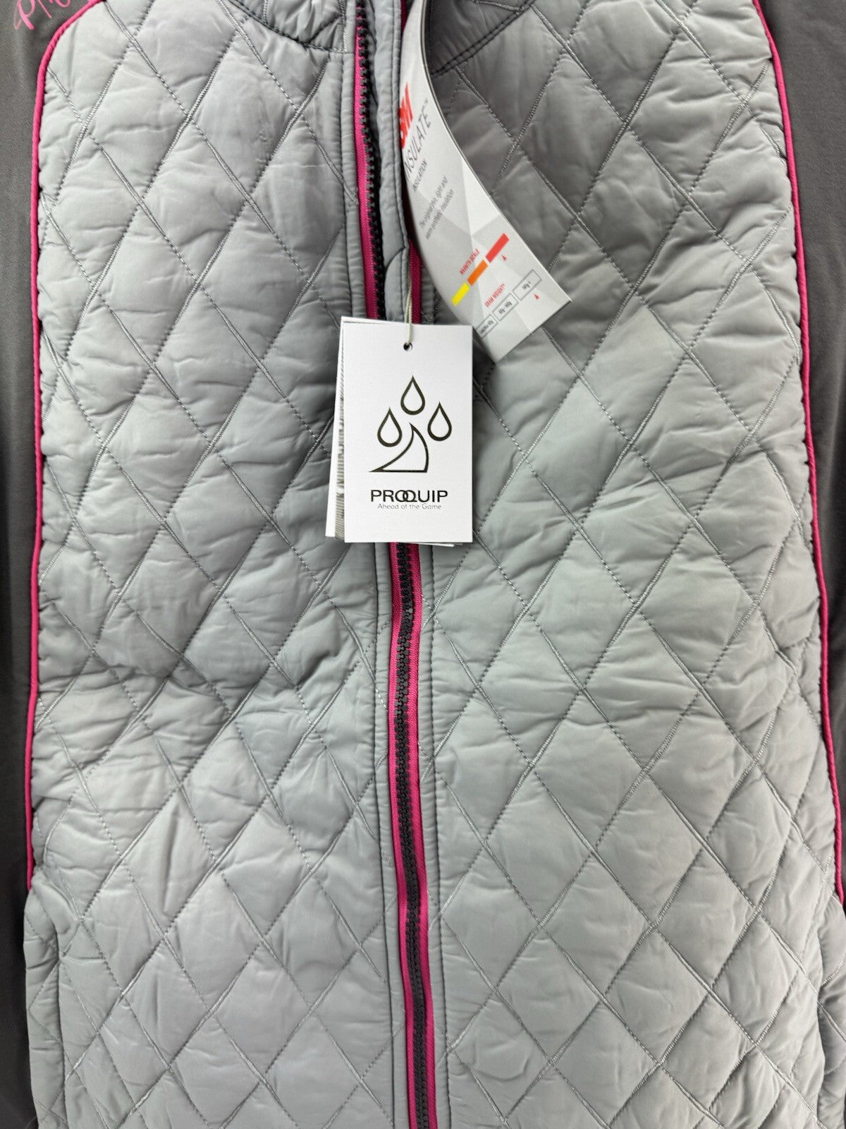 Proquip Womens Thermal Gilet Ava Full Zip /Size UK XL  (14) /New /224057