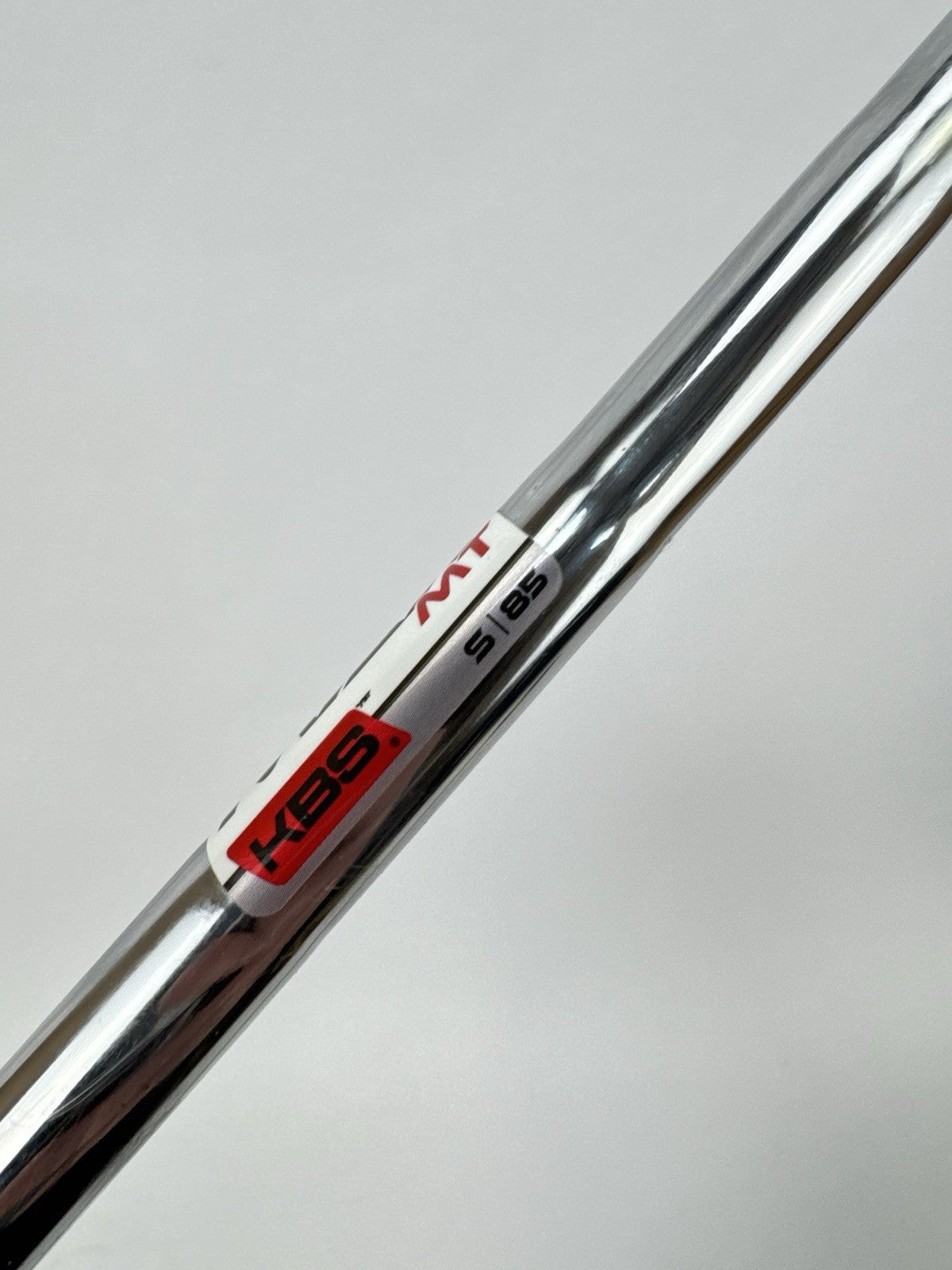 KBS Max MT 85 Iron Shaft Stiff Flex Steel 35.25” /0.370 Parallel /335676