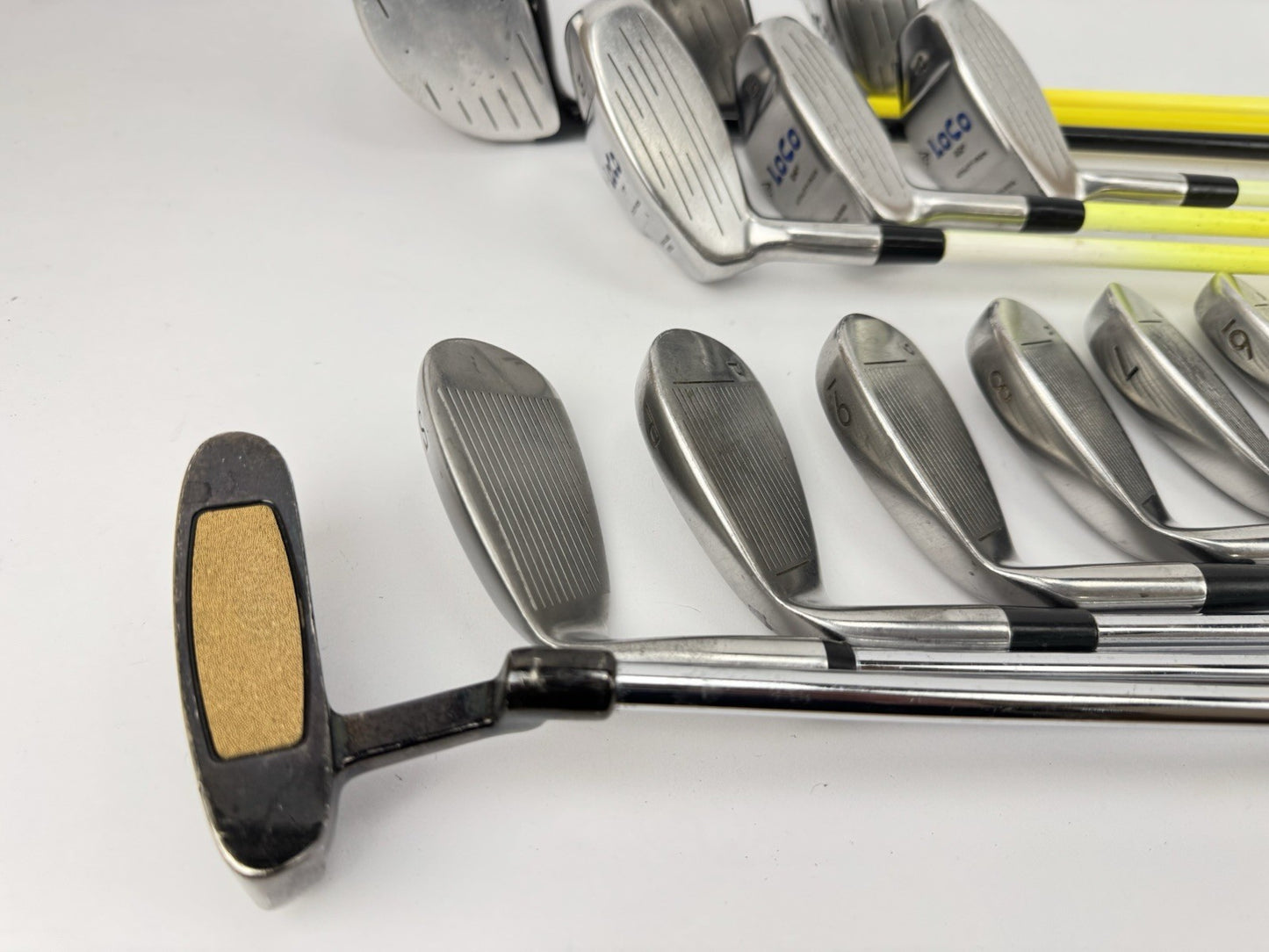 Mens Golf Package Set 13 Clubs Regular Graphite /New Grips /Right /Bag /335254