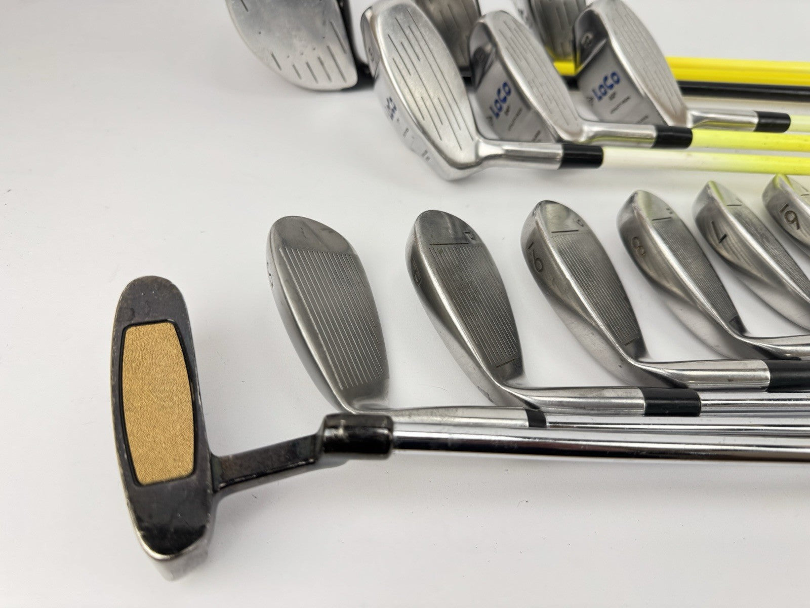 Mens Golf Package Set 13 Clubs Regular Graphite /New Grips /Right /Bag /335254