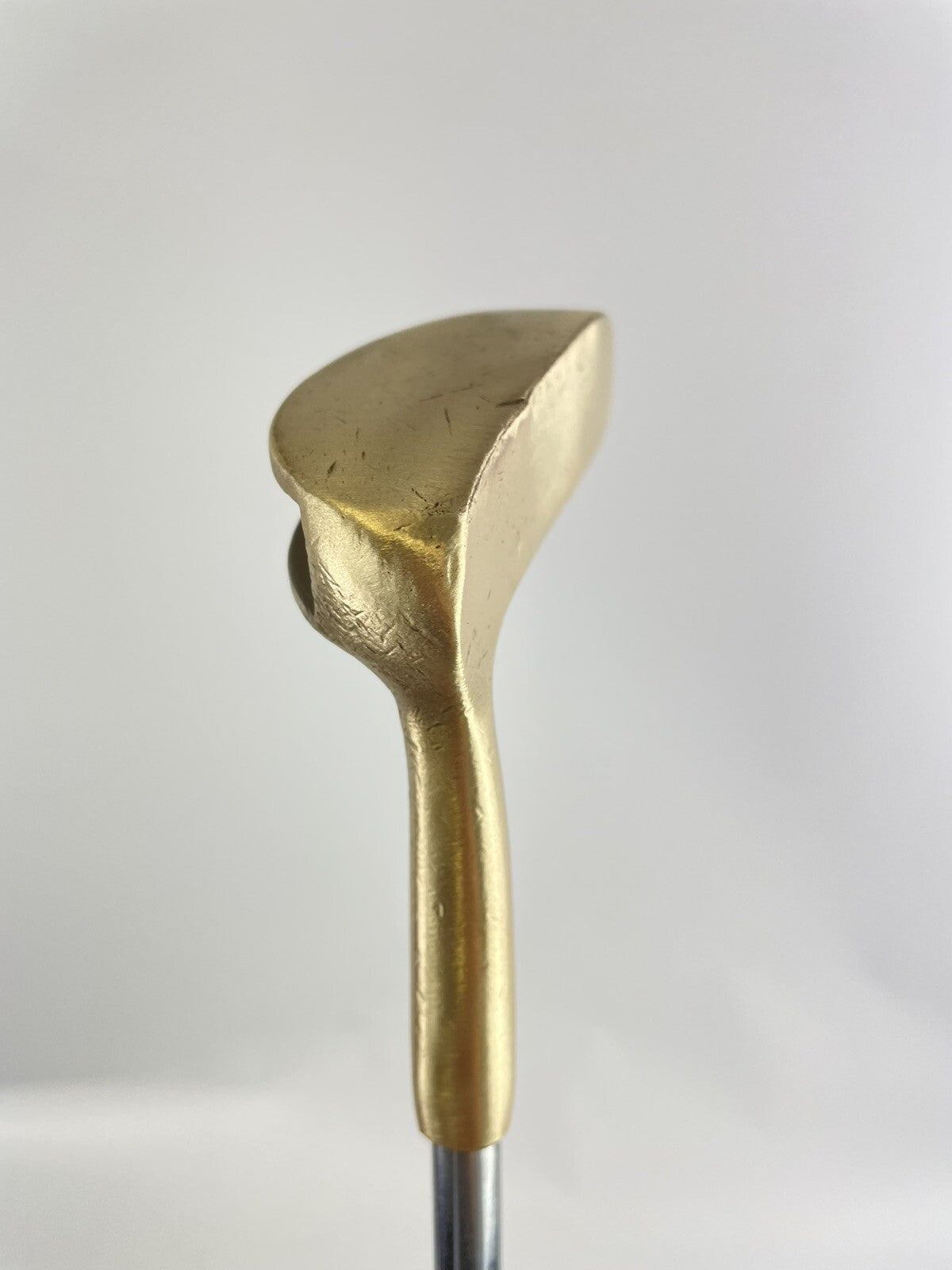 Dunlop Golden Arrow Putter 35” Heel Shafted Brass /Right Handed /New Grip /61446