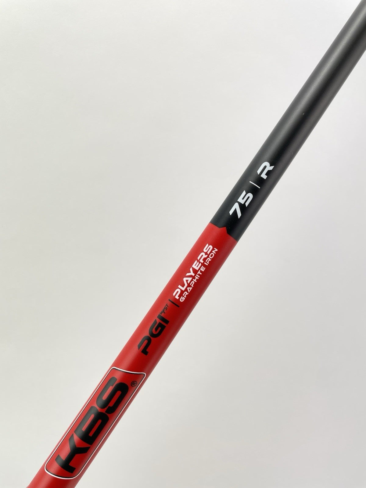 KBS PGI 75 Iron Shaft Regular Flex Graphite 35.75” /0.370 Parallel /Lamkin/298415