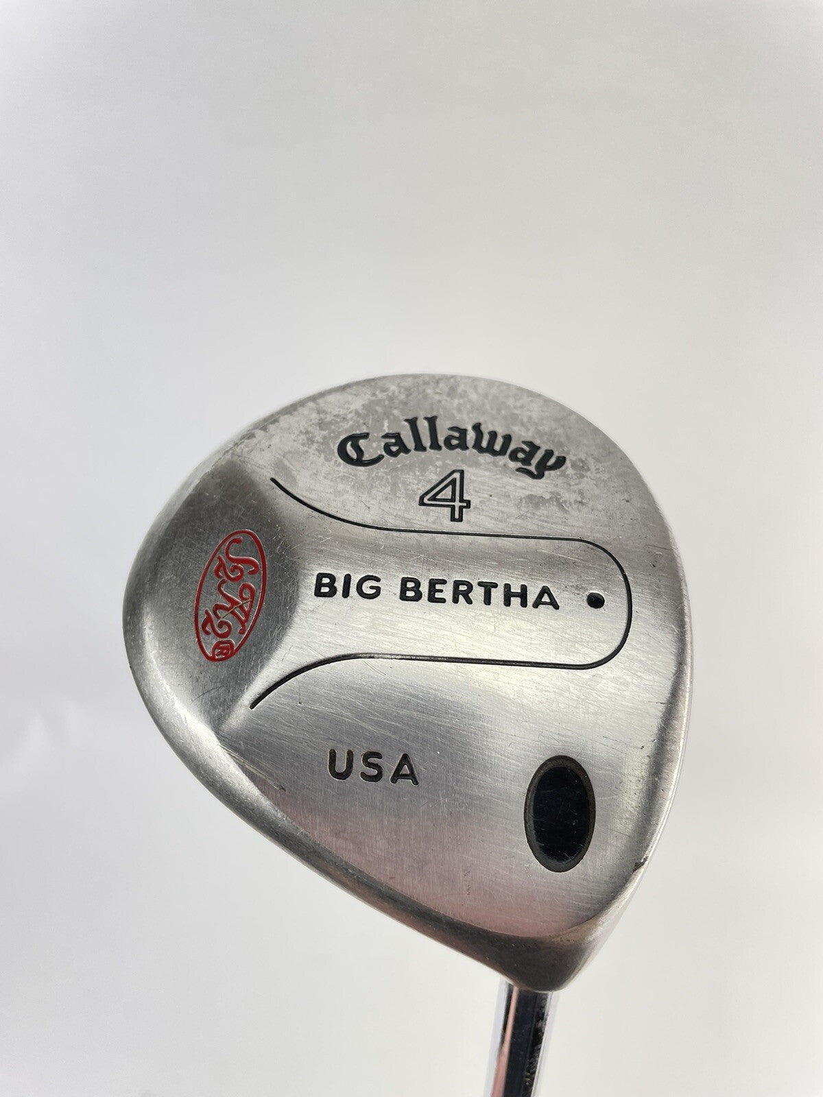 Callaway Golf 4 Wood Big Bertha USA Regular Steel /Right /New Grip /204350