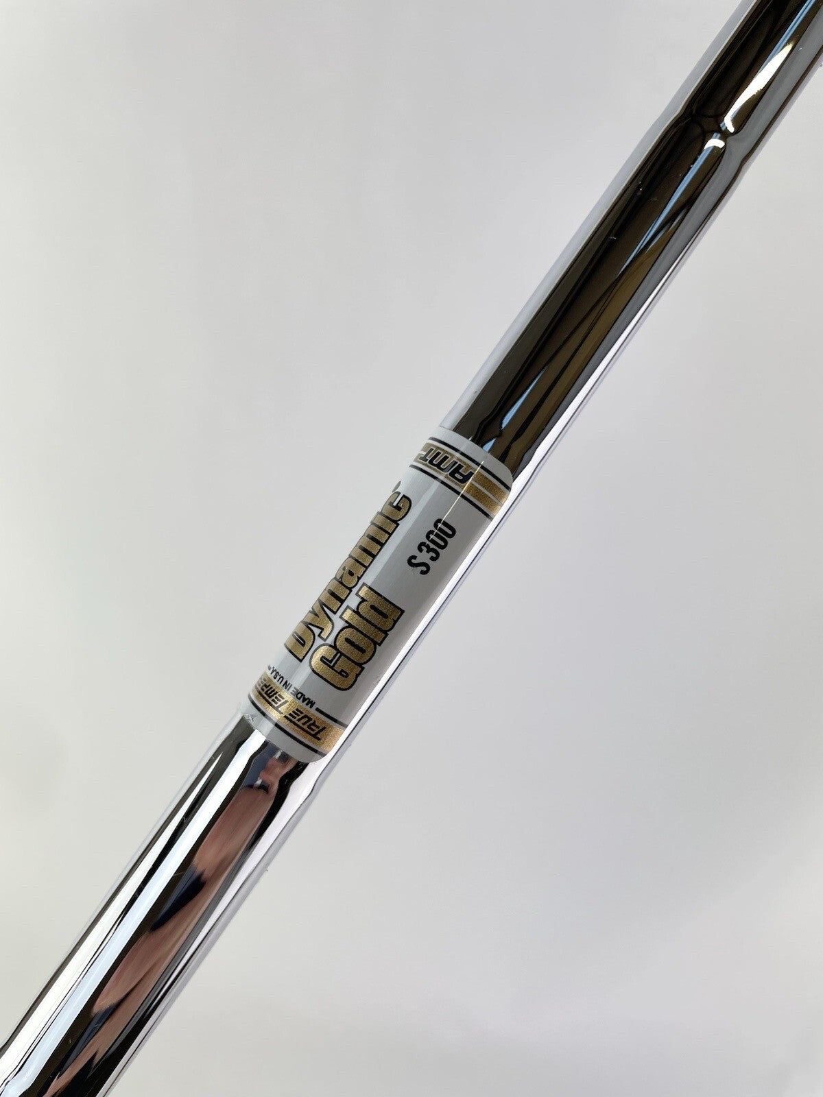 Dynamic Gold AMT Iron Shaft S300 Stiff Steel 36" /0.355 Tapered /144884