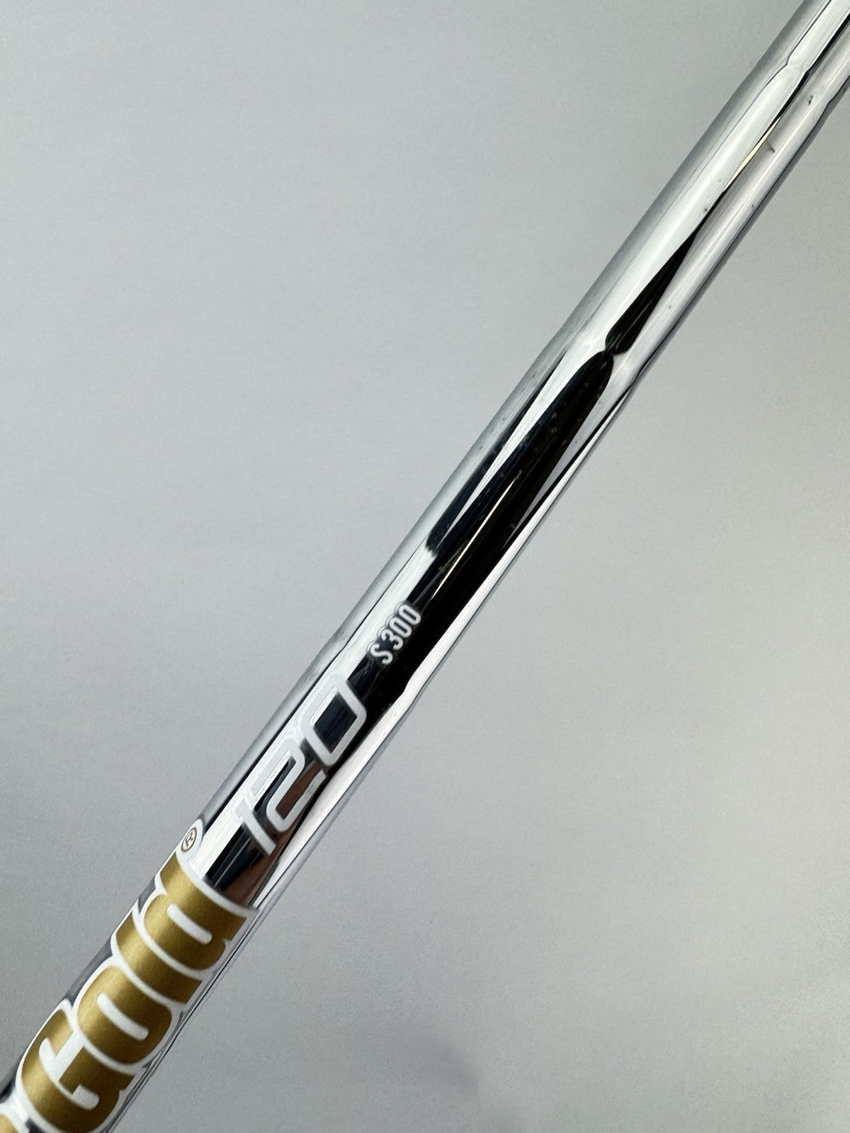 Dynamic Gold 120 Iron Shaft S300 Stiff Flex Steel 35.5” /0.355 Tapered /294185