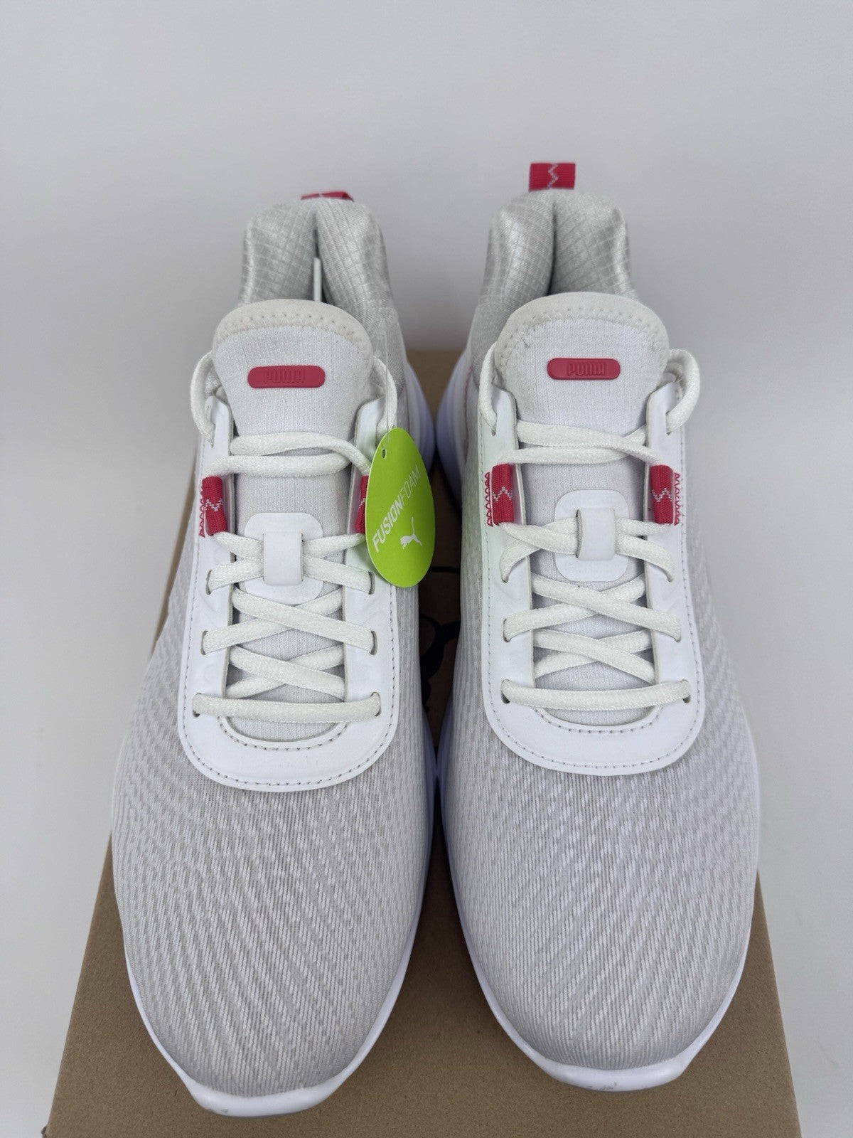 Puma Fusion Crush Sport Women's Trainers Size UK 7 White Rose Breathable/321173