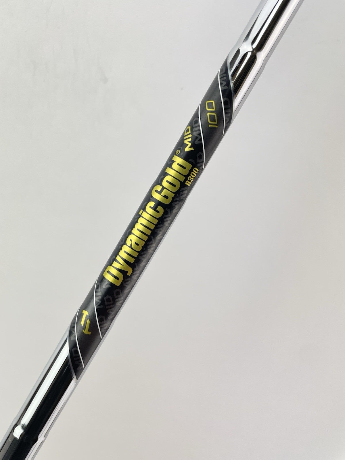 Dynamic Gold Mid 100 Iron Shaft Regular Flex Steel 35.25 /0.355 Tapered /261960
