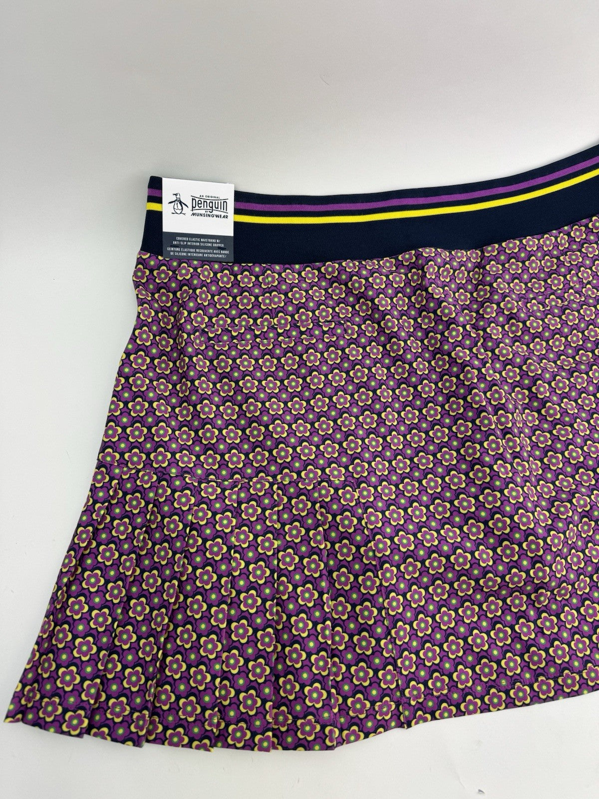 Original Penguin Women’s Floral Print Pull On Pleated Skort Size XL/ 311172
