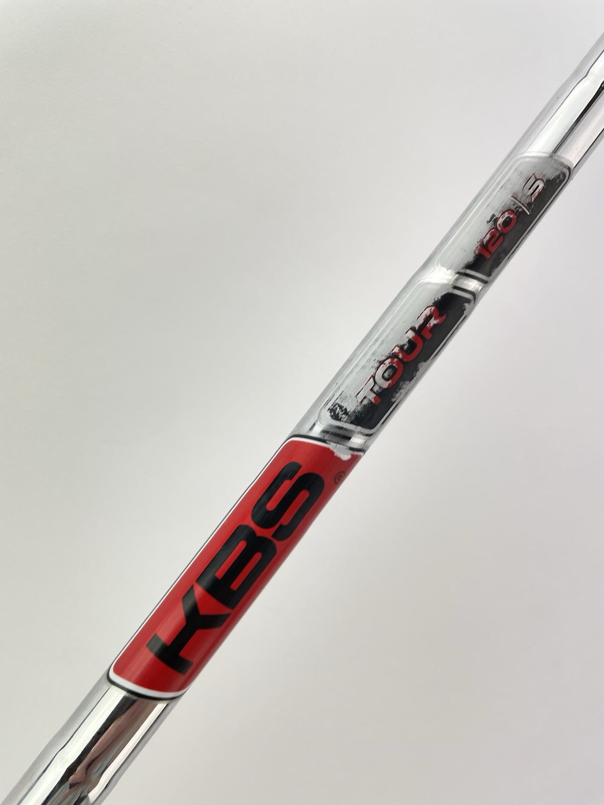 KBS Tour 120 Iron Shaft Stiff Flex Steel 35.25” /0.355 Tapered /289613
