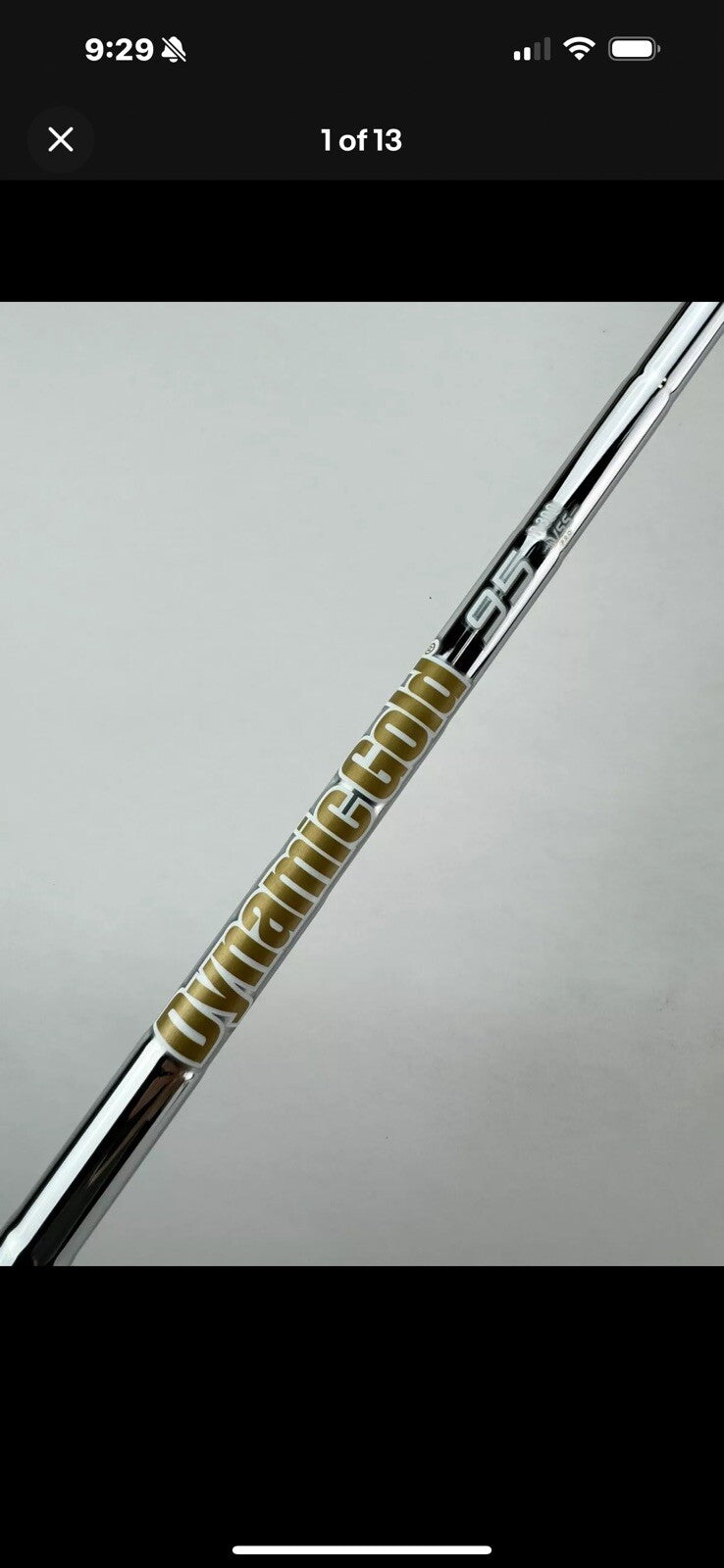 Taylormade P770 Phantom 4 Iron 22.5* Dynamic Gold 95 Regular Steel Vss Pro /New15