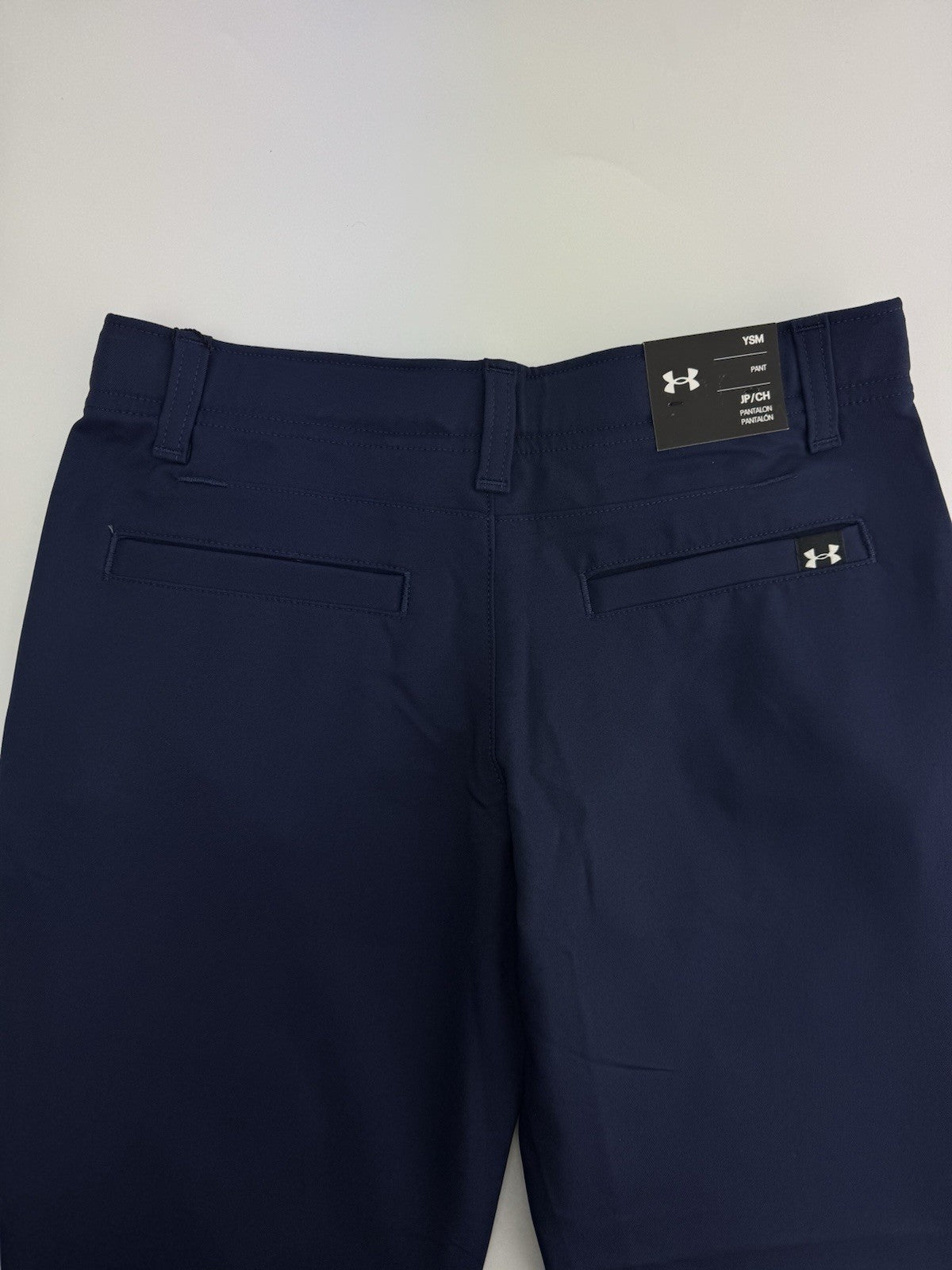 Boys/Junior Under Armour Golf Pant Trousers Navy Size Small/Brand New/ 309815