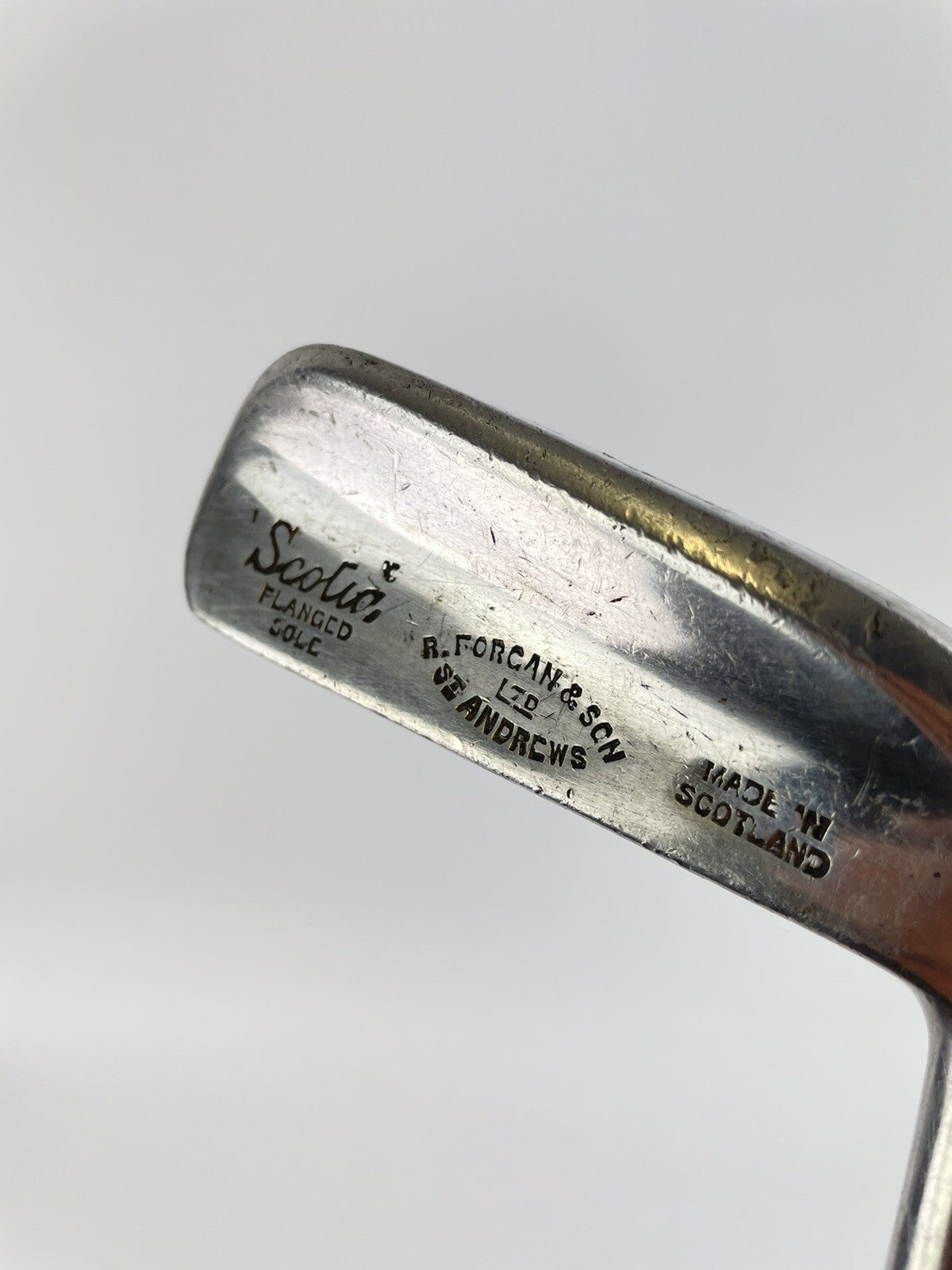R.Forgan & Son St Andrews Putter “Scotia” Flanged Blade 33.5” /New Grip/44581