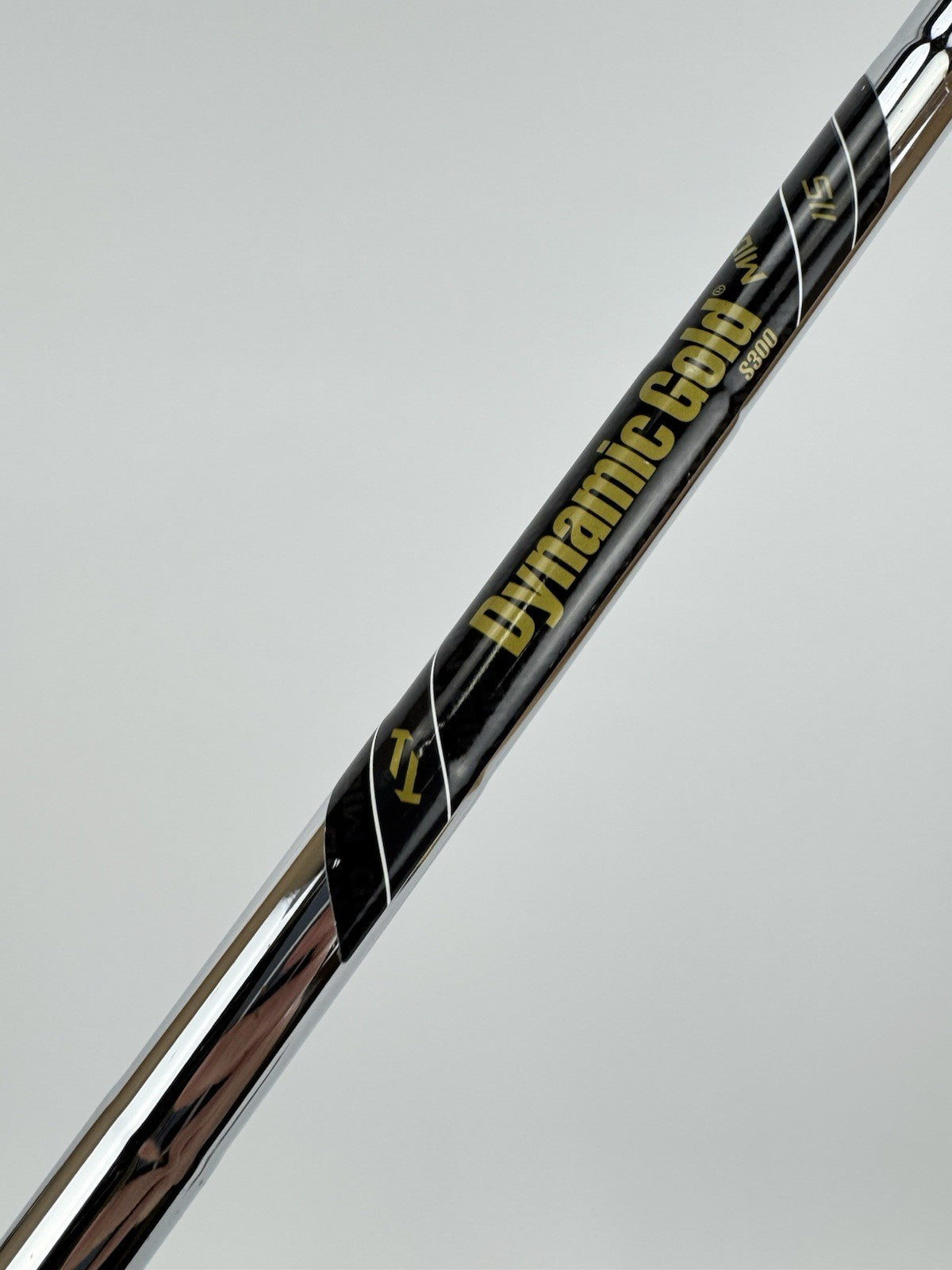 Dynamic Gold 115 Iron Shaft Mid S300 Stiff Steel 36.25” /Pured /0.355 /312354