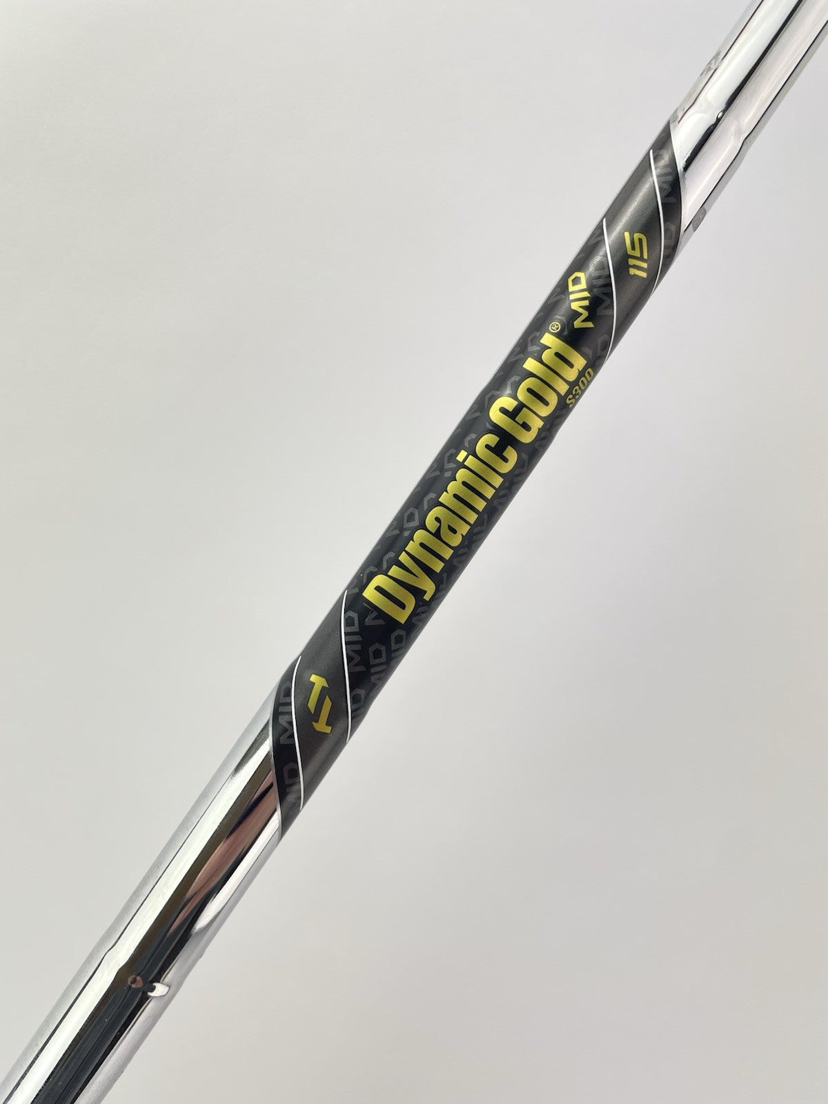 Dynamic Gold Mid 115 Iron Shaft Stiff Flex Steel 36” /0.355 Tapered /272850