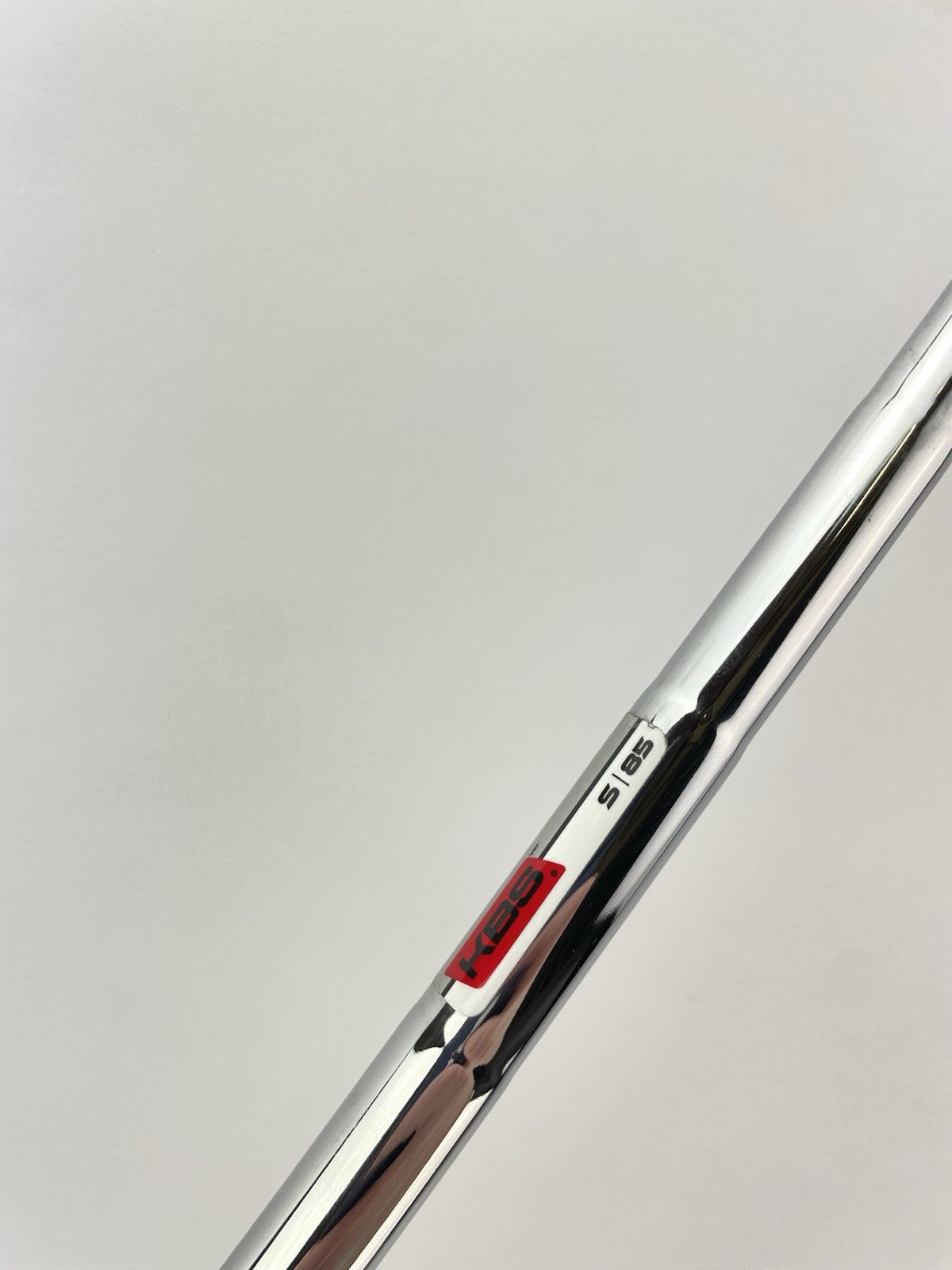 KBS Max 85 Iron Shaft Stiff Flex Steel 35.25” /0.370 Parallel /289656