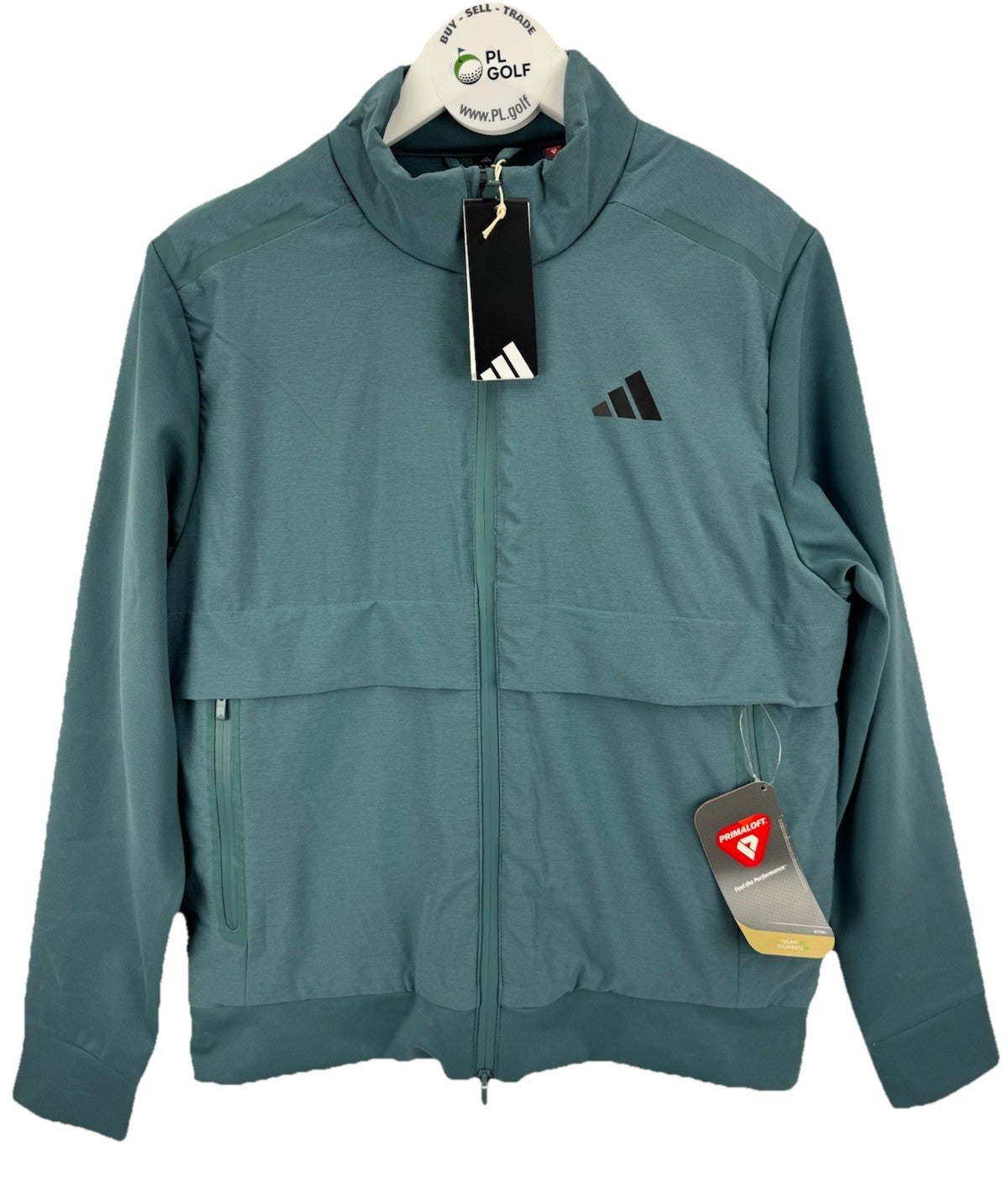 Mens Adidas Ultimate365 Tour Frostguard Jacket Size Small Aqua Full Zip/327340