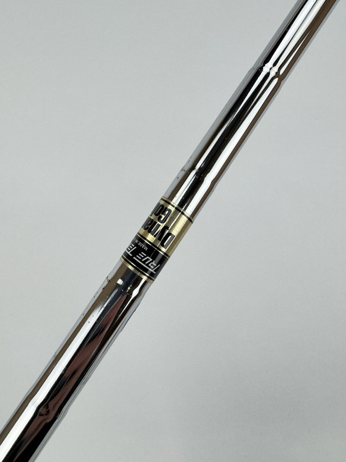 Dynamic Gold X100 Iron Shaft X Flex Steel Pured 35.5” /0.355 Tapered /315802