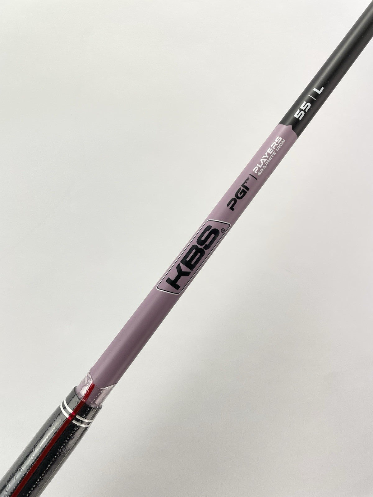 KBS PGI Iron Shaft 55 Ladies Flex Graphite 34.75 /0.370 /Lamkin /294540