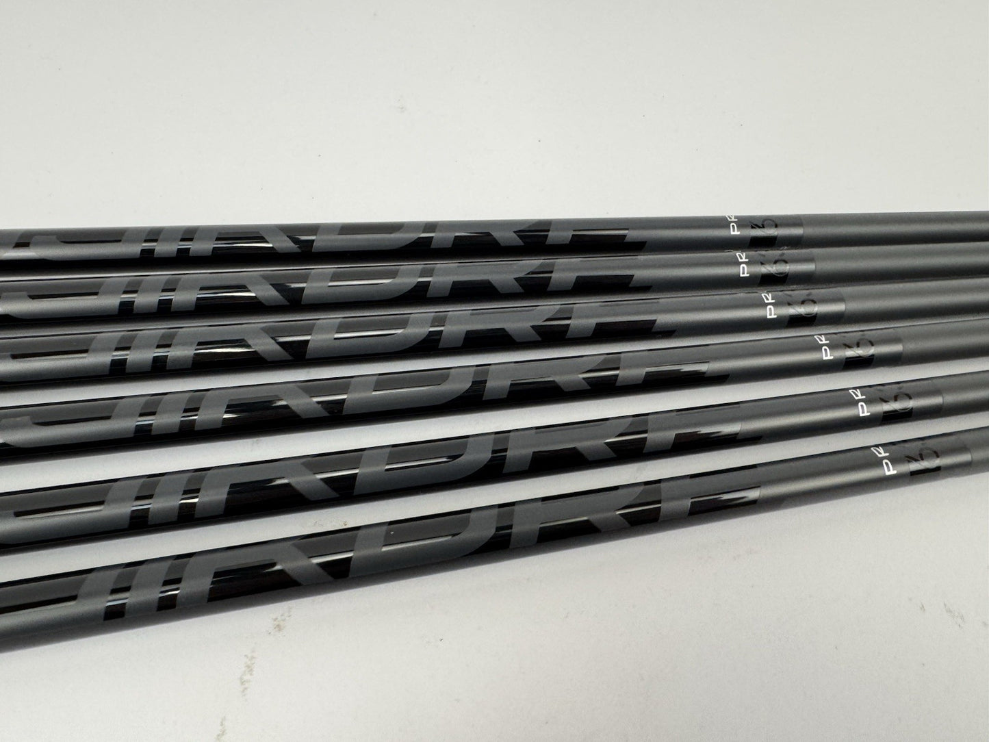 Fujikura Pro Iron Shaft Set (6) 5-PW Senior Graphite 0.355 Tapered /Mid Grips3