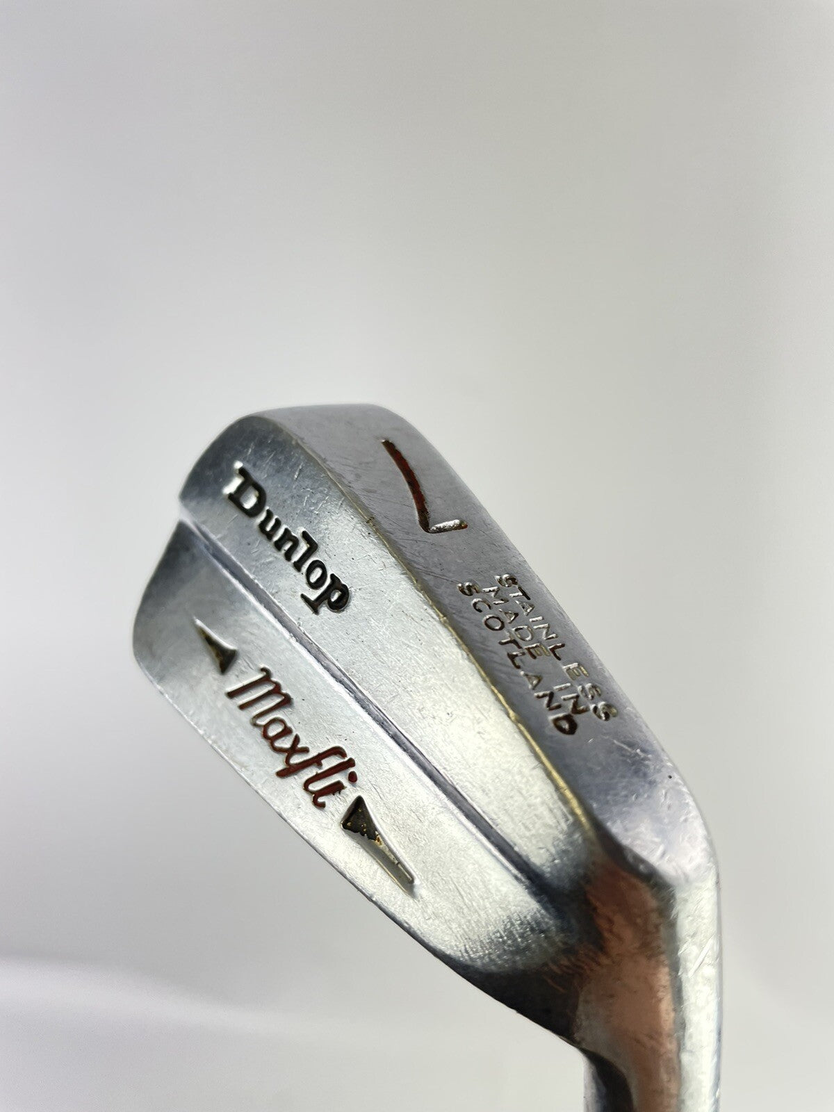 Dunlop Maxfli Balde 7 Iron Scotland Regular Flex Steel /Right /New Grip /66703
