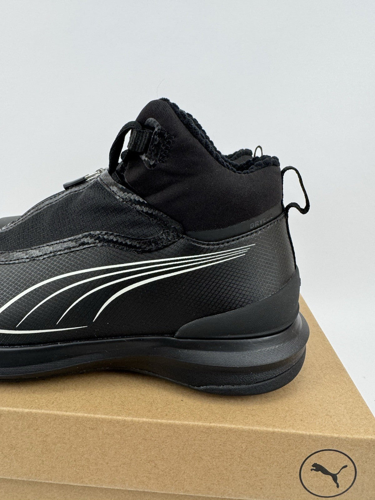 Puma DRYLBL Boot Women's Golf Shoes UK Size 7 Black Dark Grey Waterproof/323211
