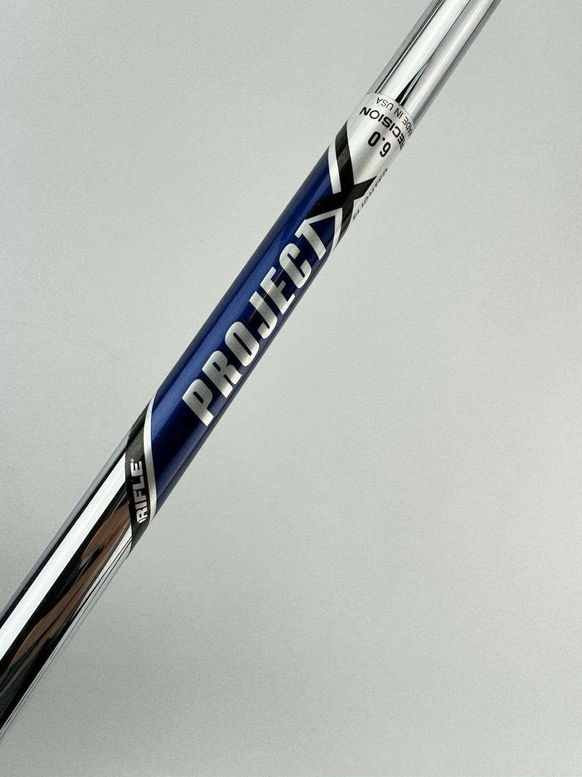 Project X Iron Shaft 6.0 Stiff Flex Steel Flighted 37.5” /New /309072