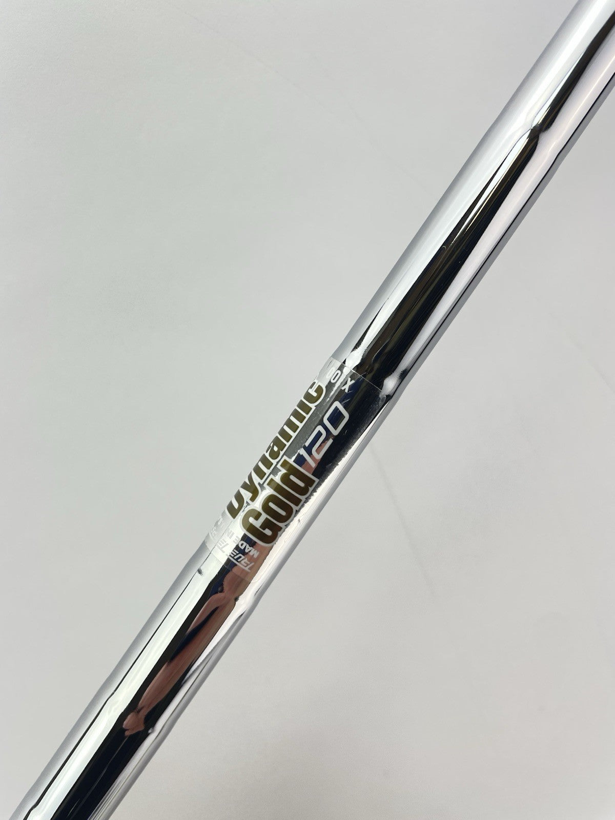 Dynamic Gold 120 Iron Shaft X100 X Flex Steel 35.75” /0.355 Tapered /270904