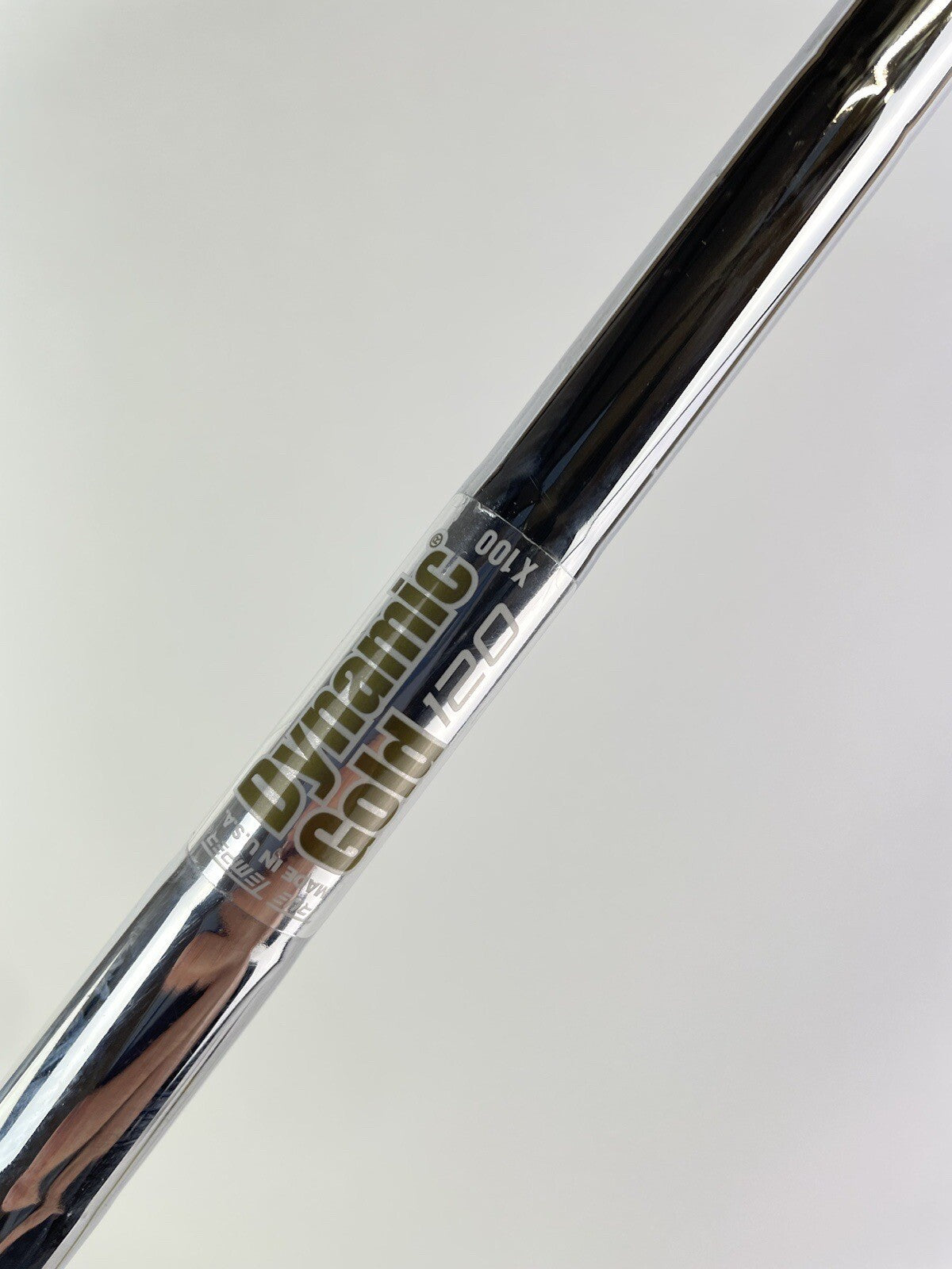 Dynamic Gold 120 Iron Shaft X100 X Flex Steel 35.25" /0.355 Tapered /140742