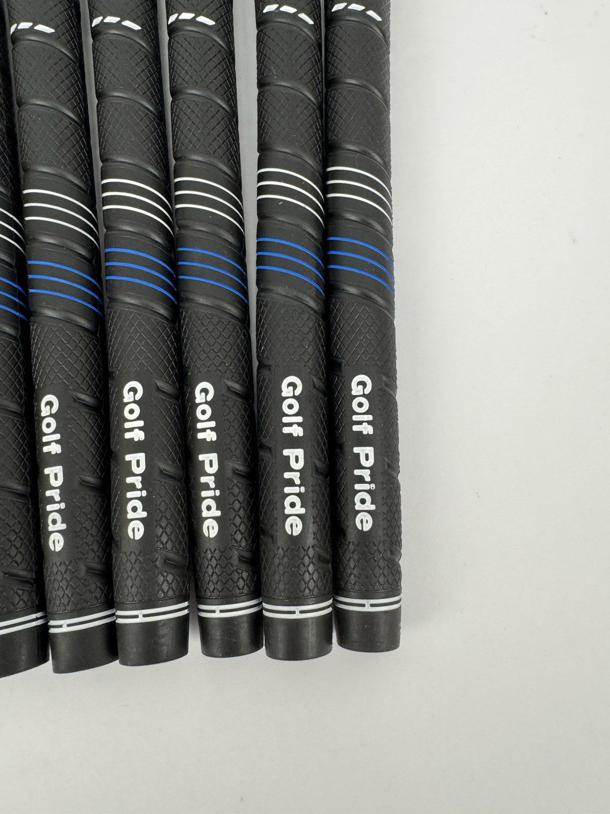 Golf Pride CP2 Wrap Golf Grips (7) Men’s Standard /Black/Blue /New /337812