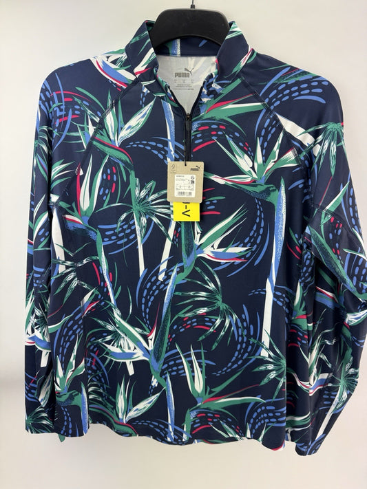Puma Ladies Golf Pullover You-v Paradise Lightweight UK XL /New /223370