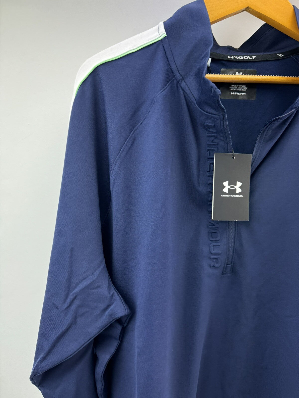 Under Armour Storm Pullover 1/4 Zip Mens UK XXL /Navy /New /207602