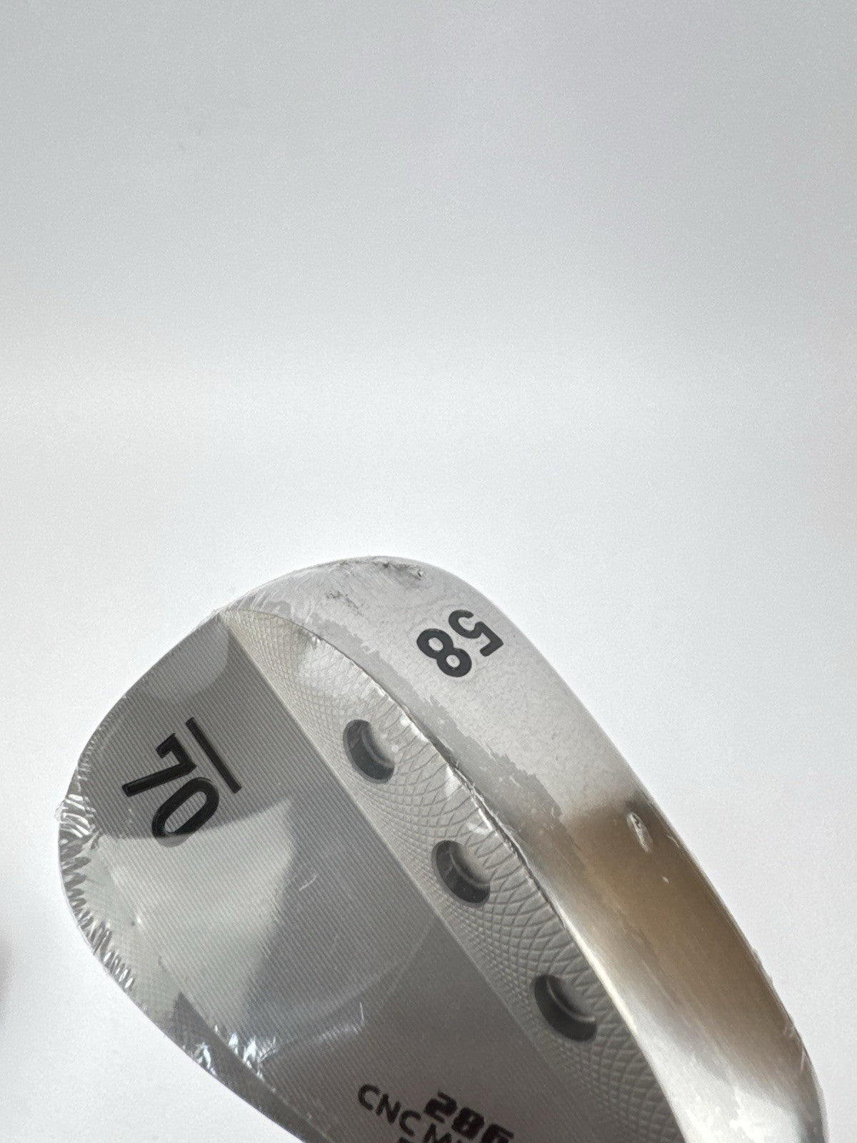 Sun 70 Lob Wedge 58* Raw Forged 286 Vector Regular Flex Steel /Right /New /340883