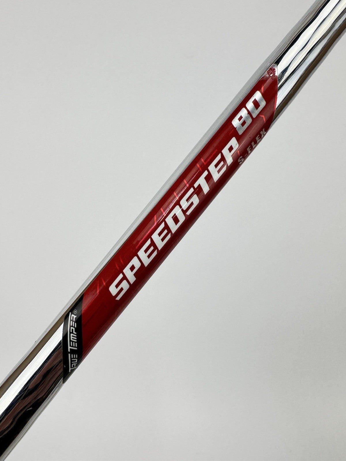 True Temper SpeedStep 80 Iron Shaft Stiff Flex Steel 35.25”/0.370 Parallel/338381