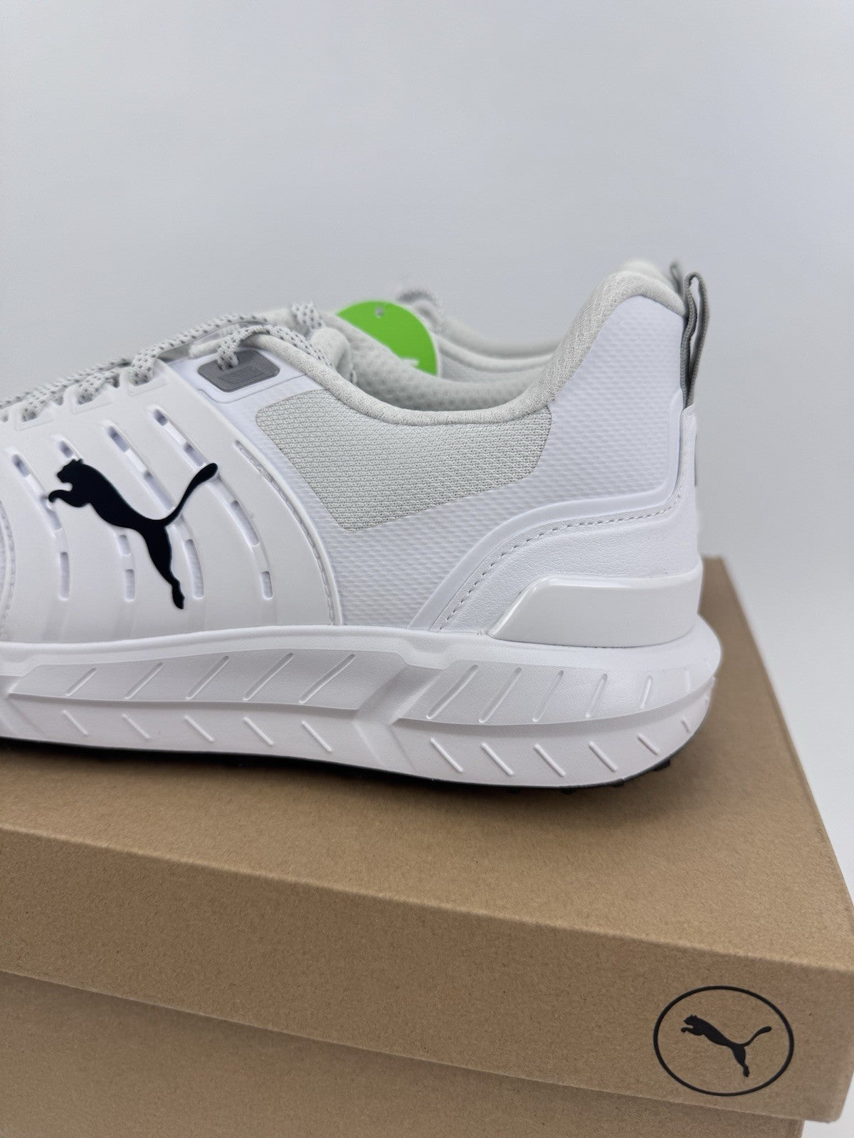 Puma Ignite Elevate 2 Tour Men's Golf Shoes Size UK 11 White Waterproof/319231