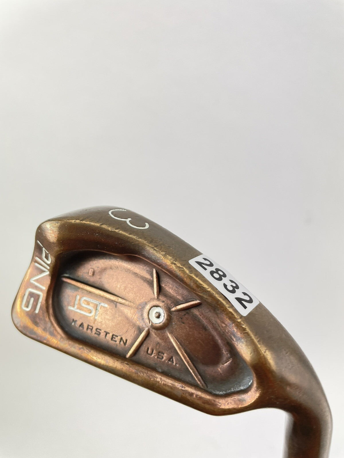 Ping ISI 3 Iron Becu White Dot X Flex Graphite +1/2" /Right Hand /New Grip /28324