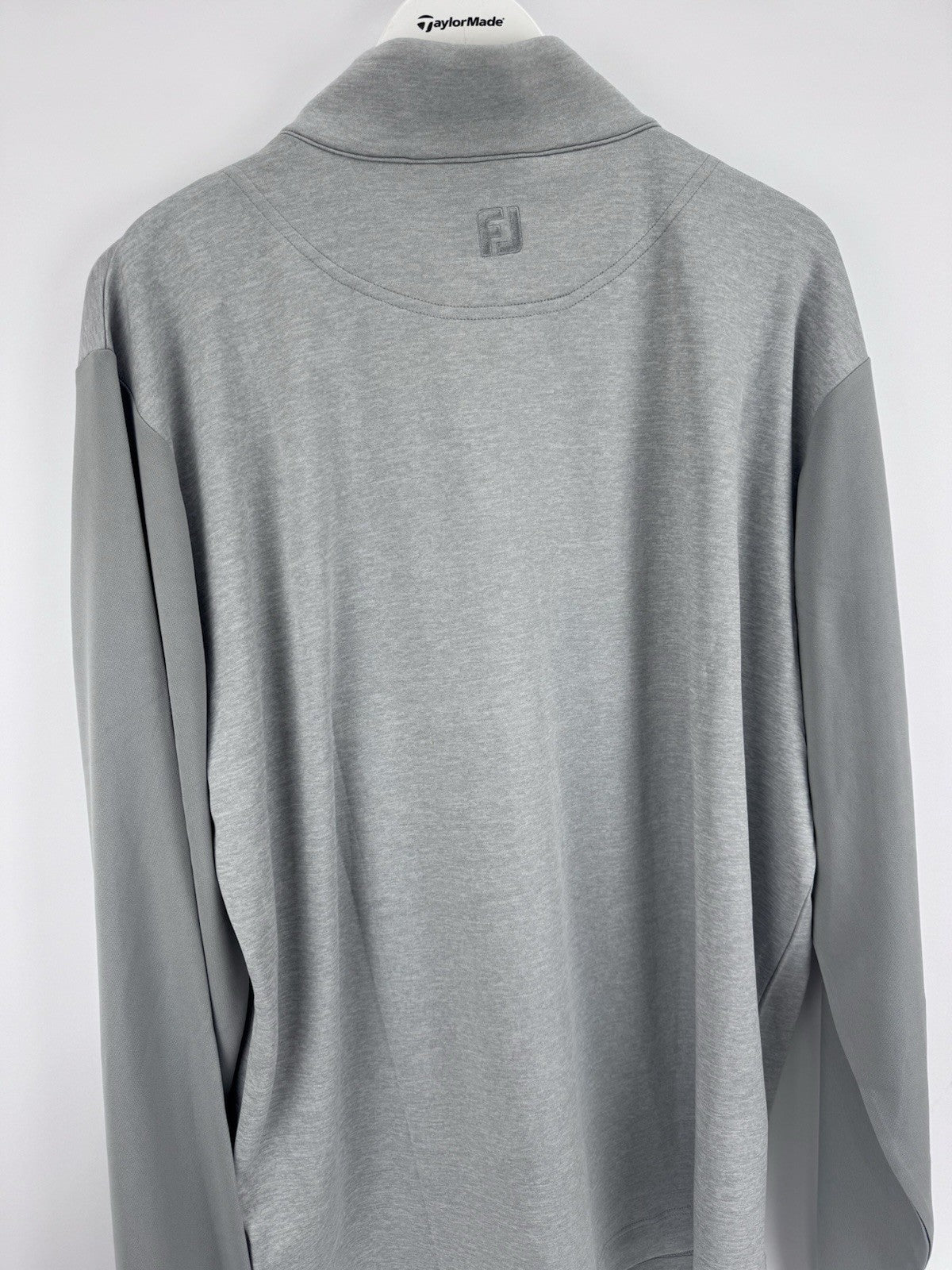 FootJoy Tonal Heather Chill-Out Pullover Mens Size 3XL Grey Long Sleeve/317147