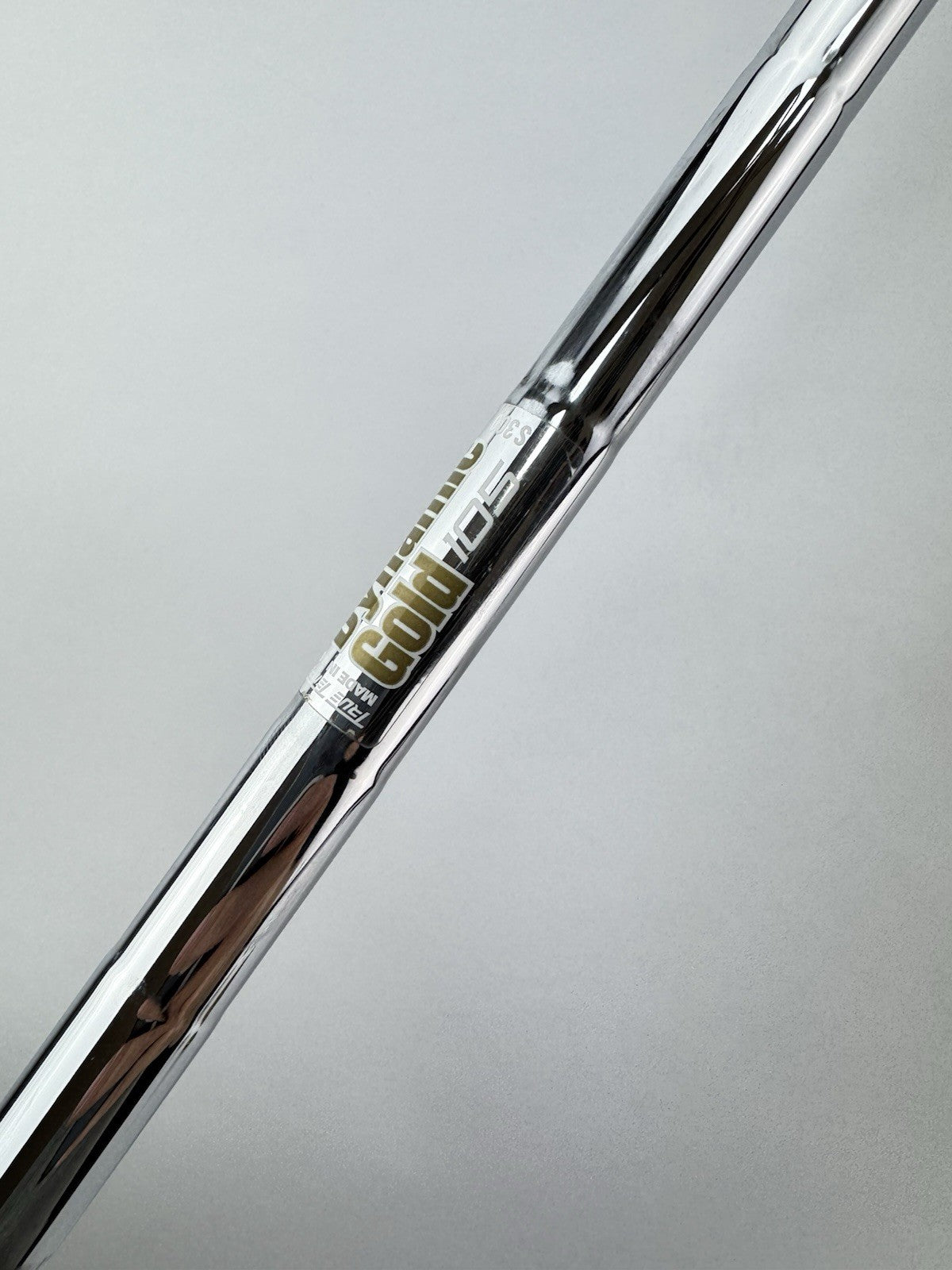 Dynamic Gold Iron Shaft 105 S300 Stiff Flex Steel 35.25” /0.355 Tapered /254923