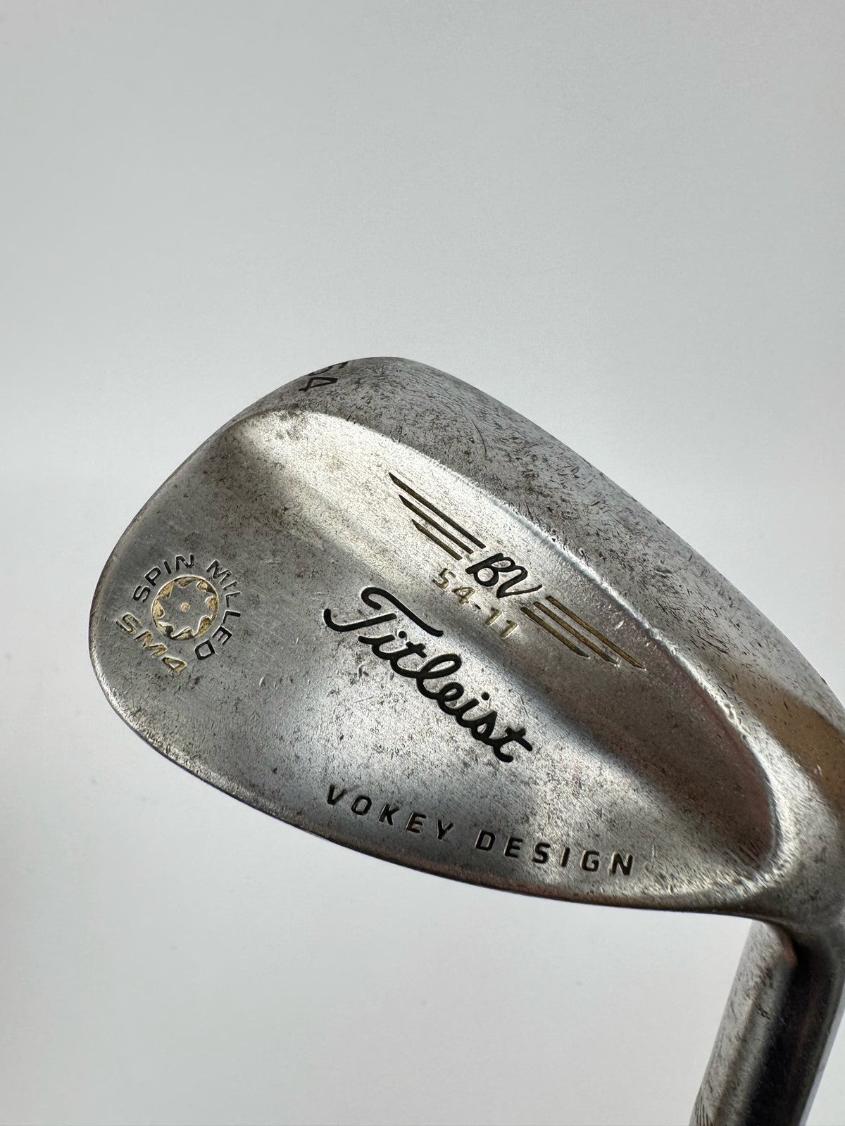 Titleist Vokey 54 11 Sand Wedge SM4 Stiff Flex Steel Right Handed Used/369531