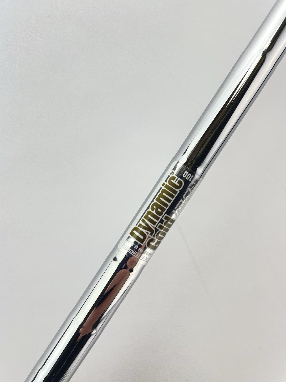Dynamic Gold 120 Iron Shaft X100 X Flex Steel 35.75” /0.355 Tapered /270901