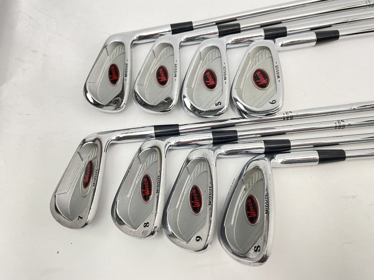 Howson Golf Iron Set 3-9+SW Woosie Regular Steel /Right /New Grips /209610