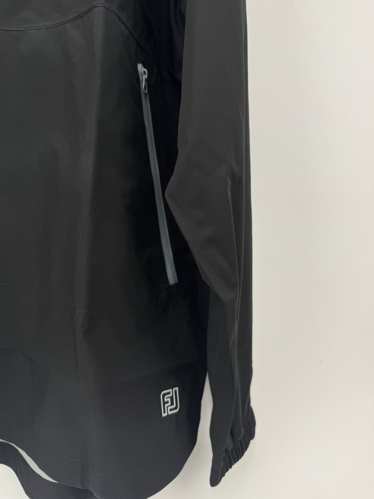 FootJoy HydroLite X Waterproof Hoodie Jacket Size XXXL Black/336293