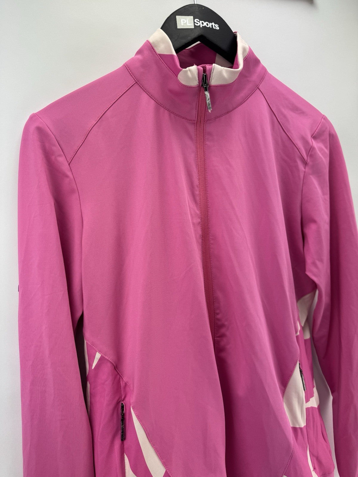 Ping Golf Womens Jacket Oria Full Zip UK 10 /Long Sleeve /Pink /New /309191
