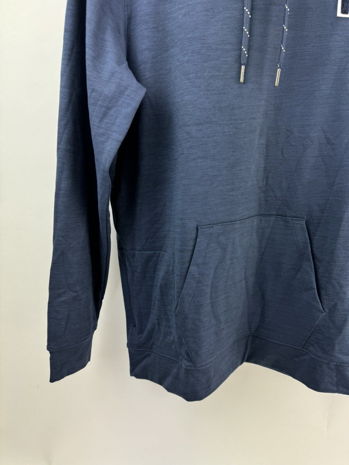 Puma Golf Cloudspun Patch Hoodie Jumper Pullover Uk Small /Navy /New /208051