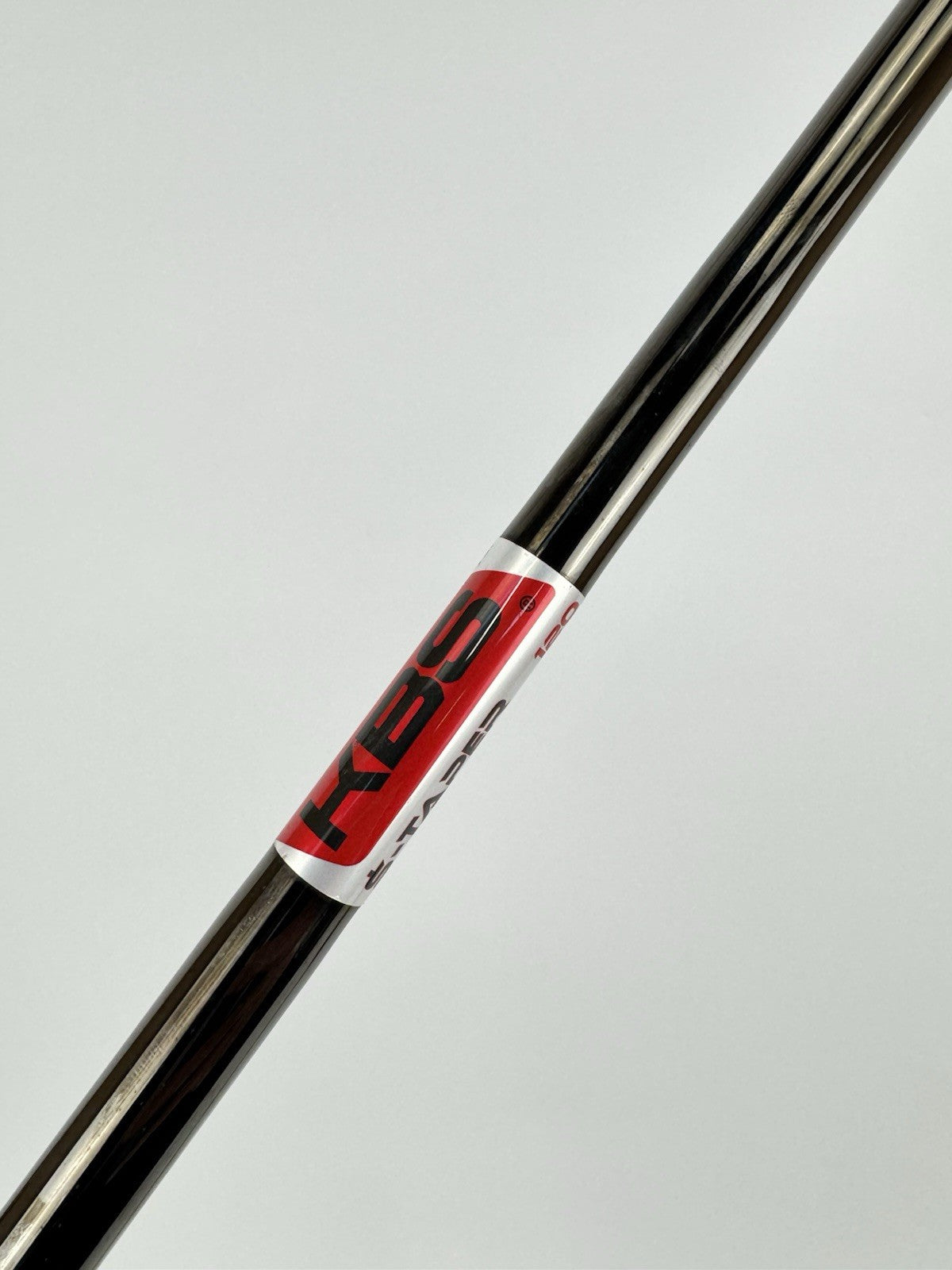 KBS $-Taper 120 Blackout Iron Shaft Stiff Flex Steel 35.5” /0.355 Tapered/320090