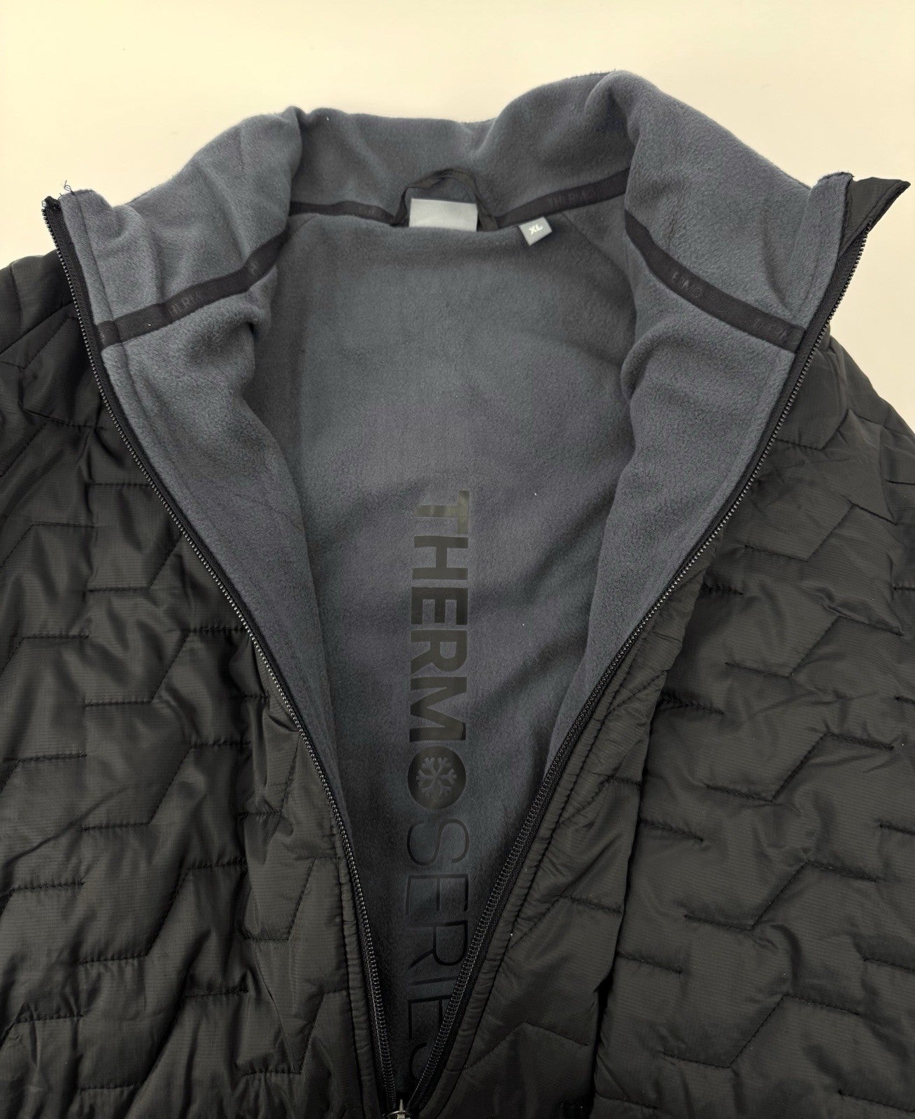 FootJoy ThermoSeries Insulated Quilted Golf Wind Jacket Mens Size XL Black/334499